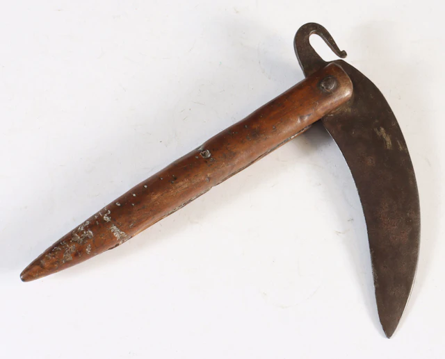Sammenleggbar kniv, 1800 t.