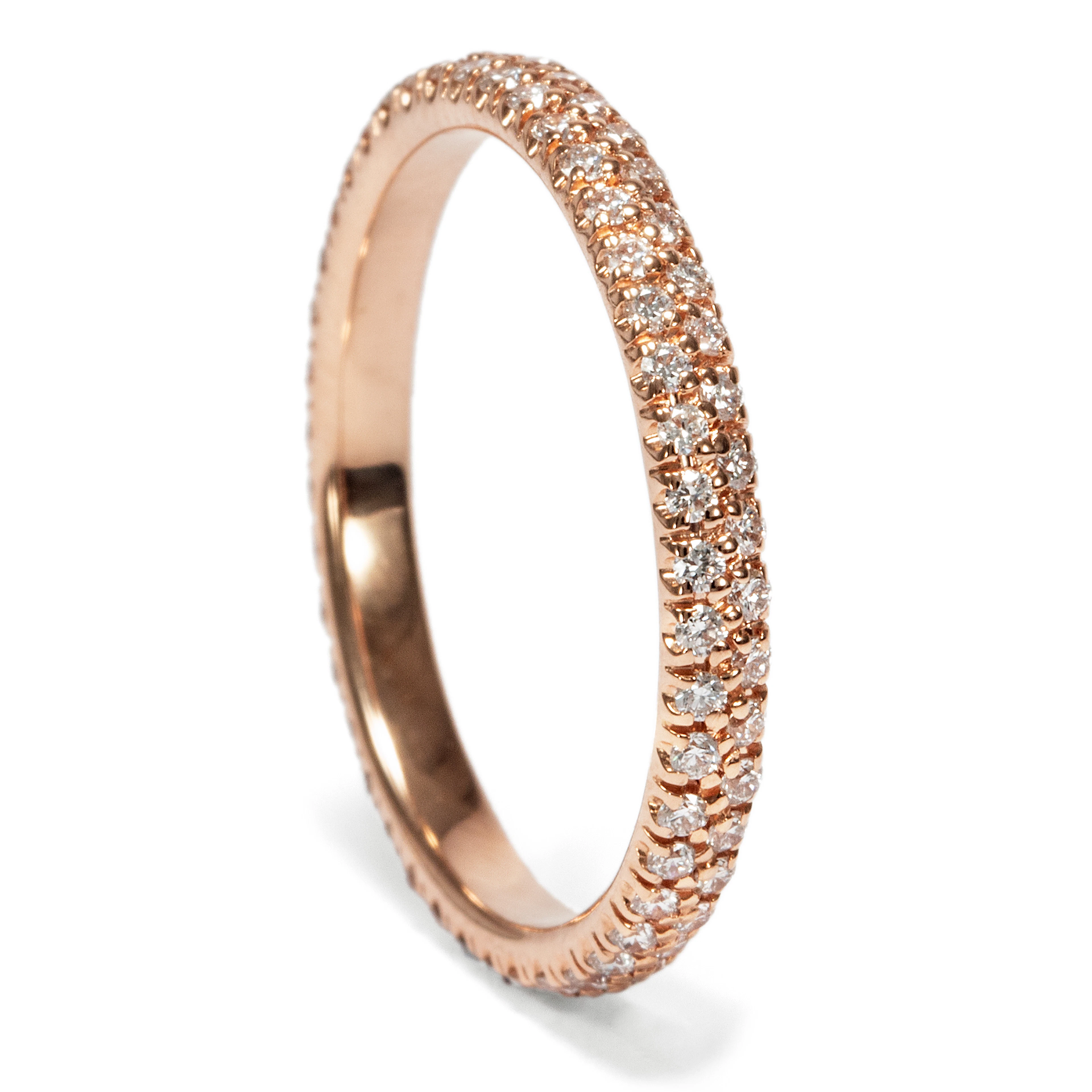 Precious Memory Ring With 0.52 ct Diamonds in Rose Gold From Contemporary