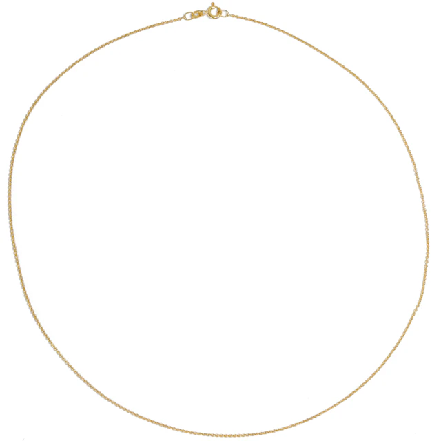 Unworn Anchor Chain in Yellow Gold, 45.0 cm Long