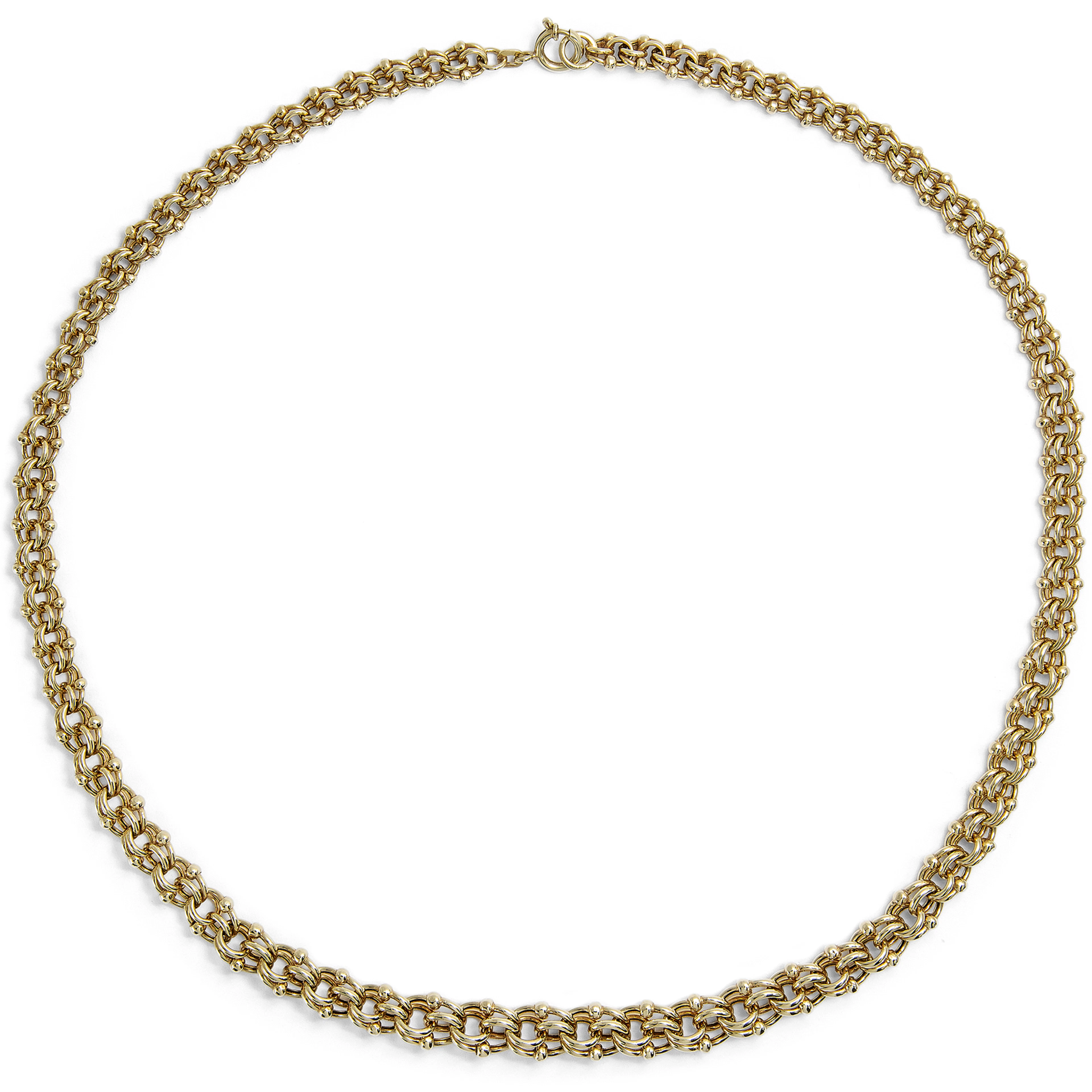 Beautiful Vintage Gold Chain from Friedrich Binder, Mönsheim Around 1955