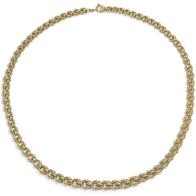Beautiful Vintage Gold Chain from Friedrich Binder, Mönsheim Around 1955