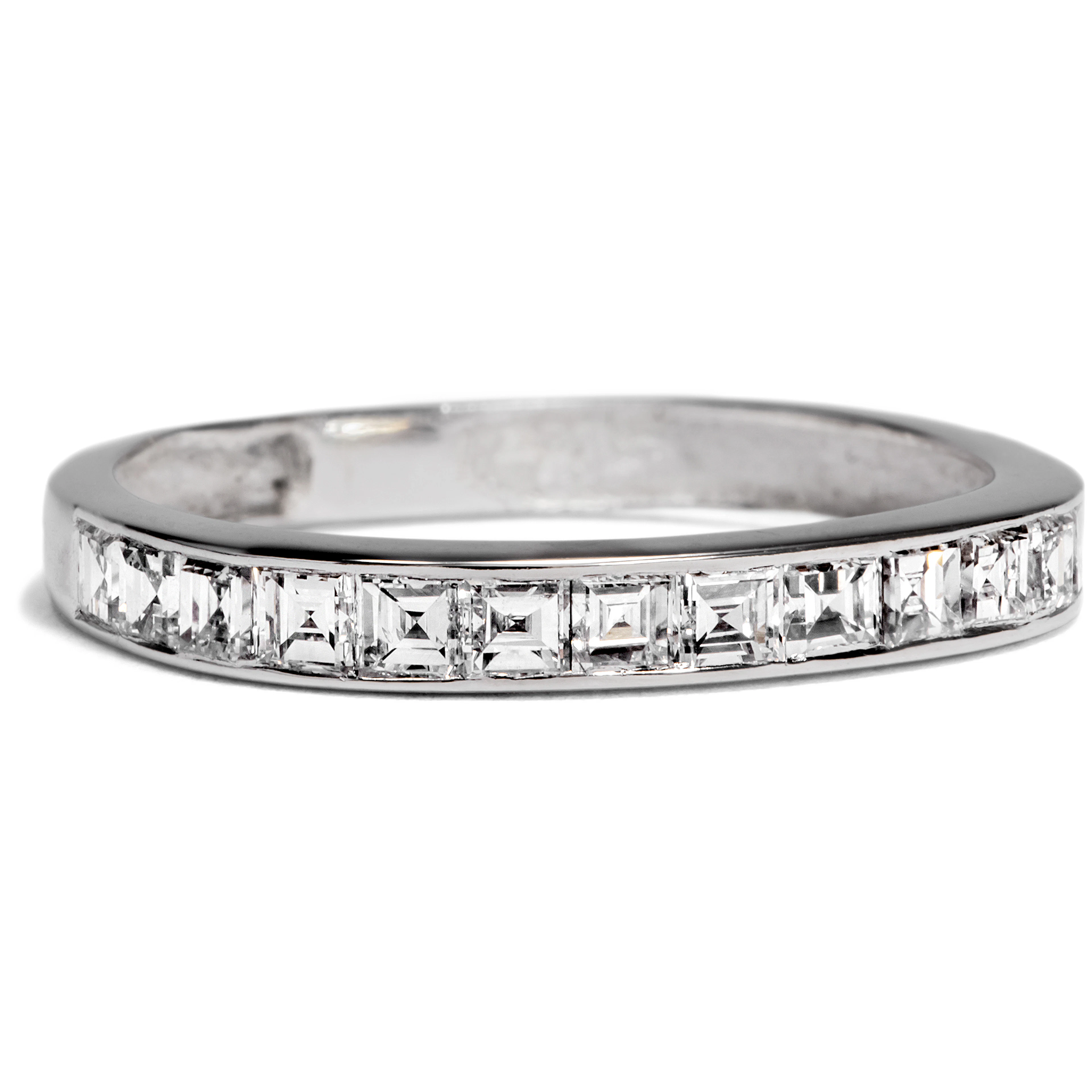 Geometric Half Memory Ring With Diamonds, 1960s