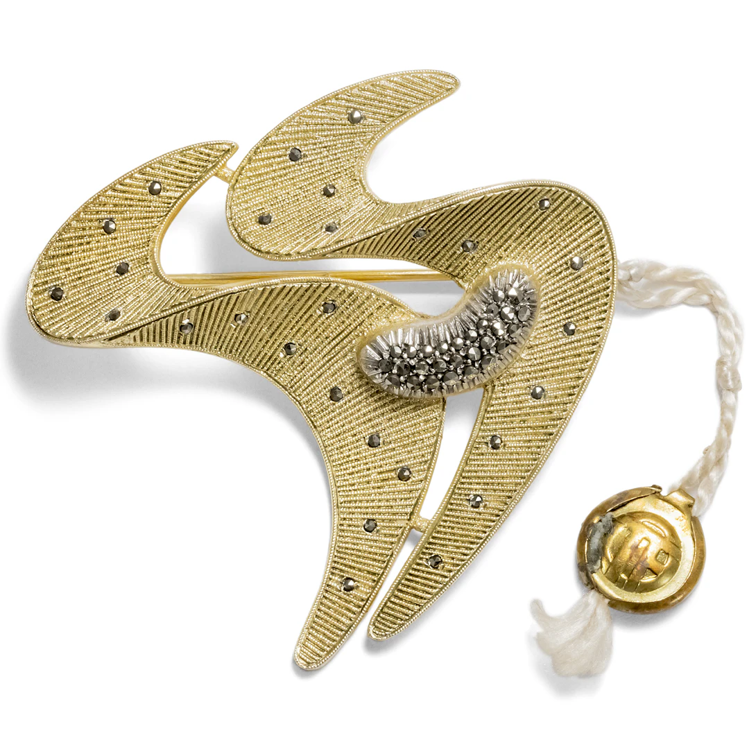 Swinging Brooch by Theodor Fahrner, Pforzheim c. 1955