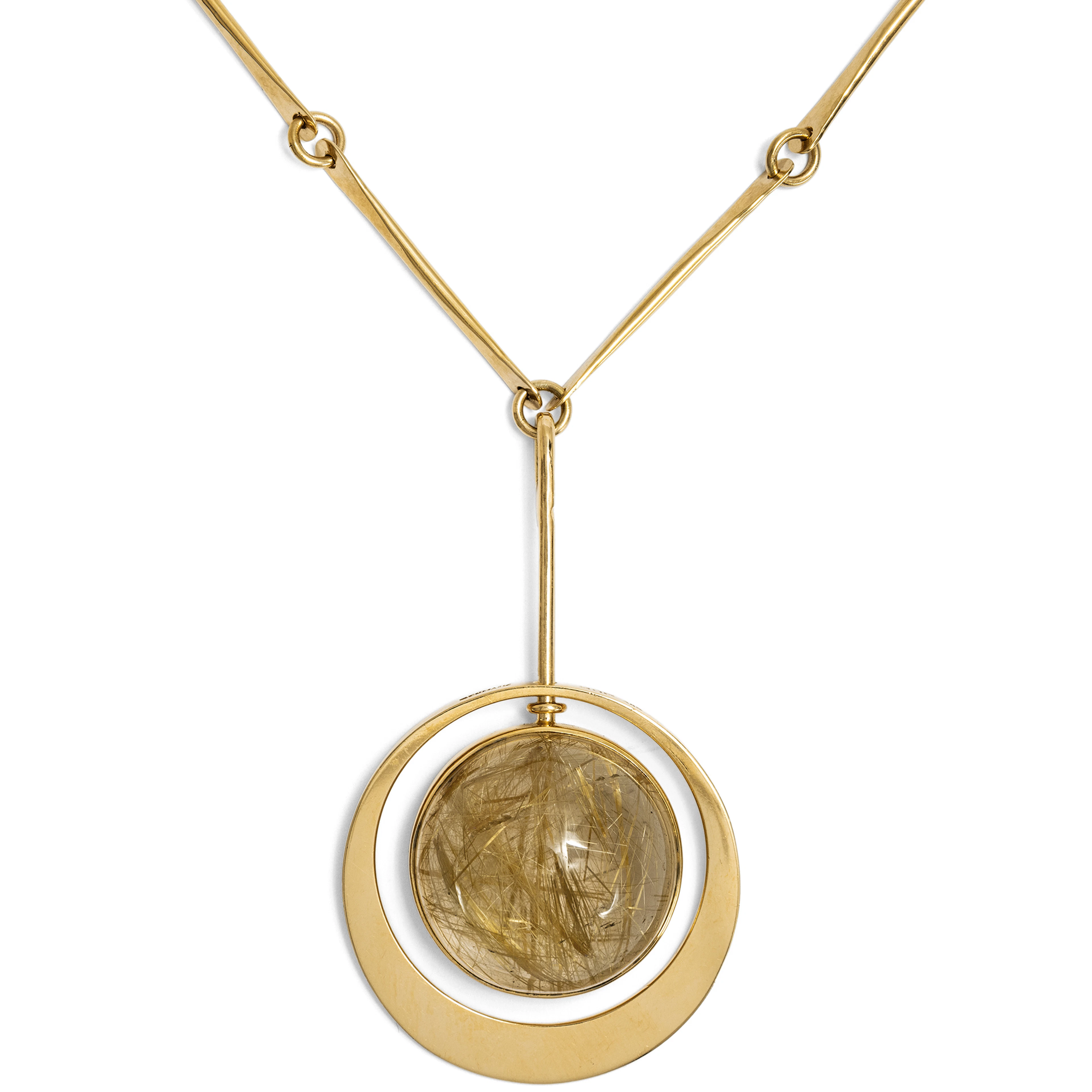 Danish Design • Extravagantes vintage Collier von Bent Gabrielsen