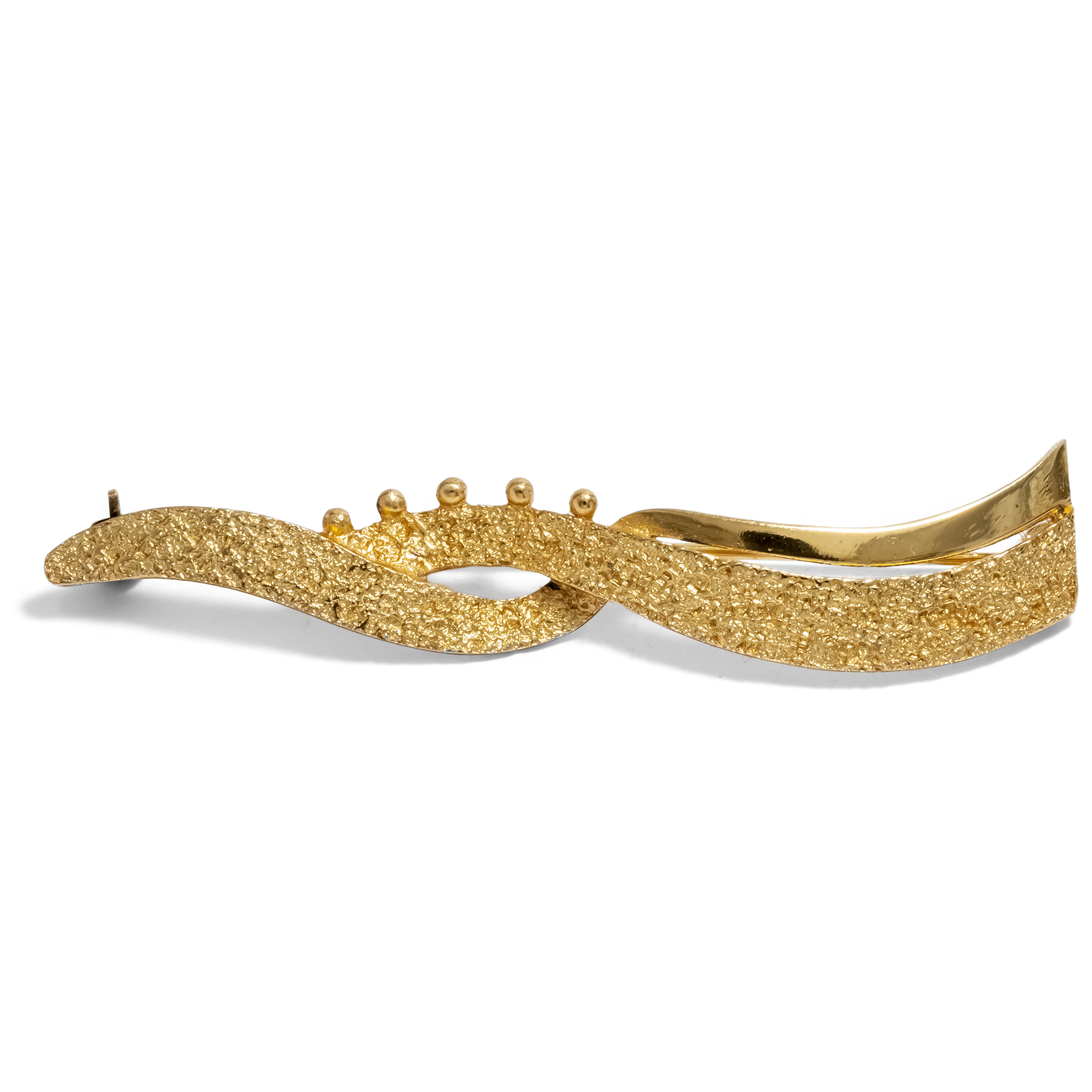 Gilt Brooch by Theodor Fahrner, Circa 1955