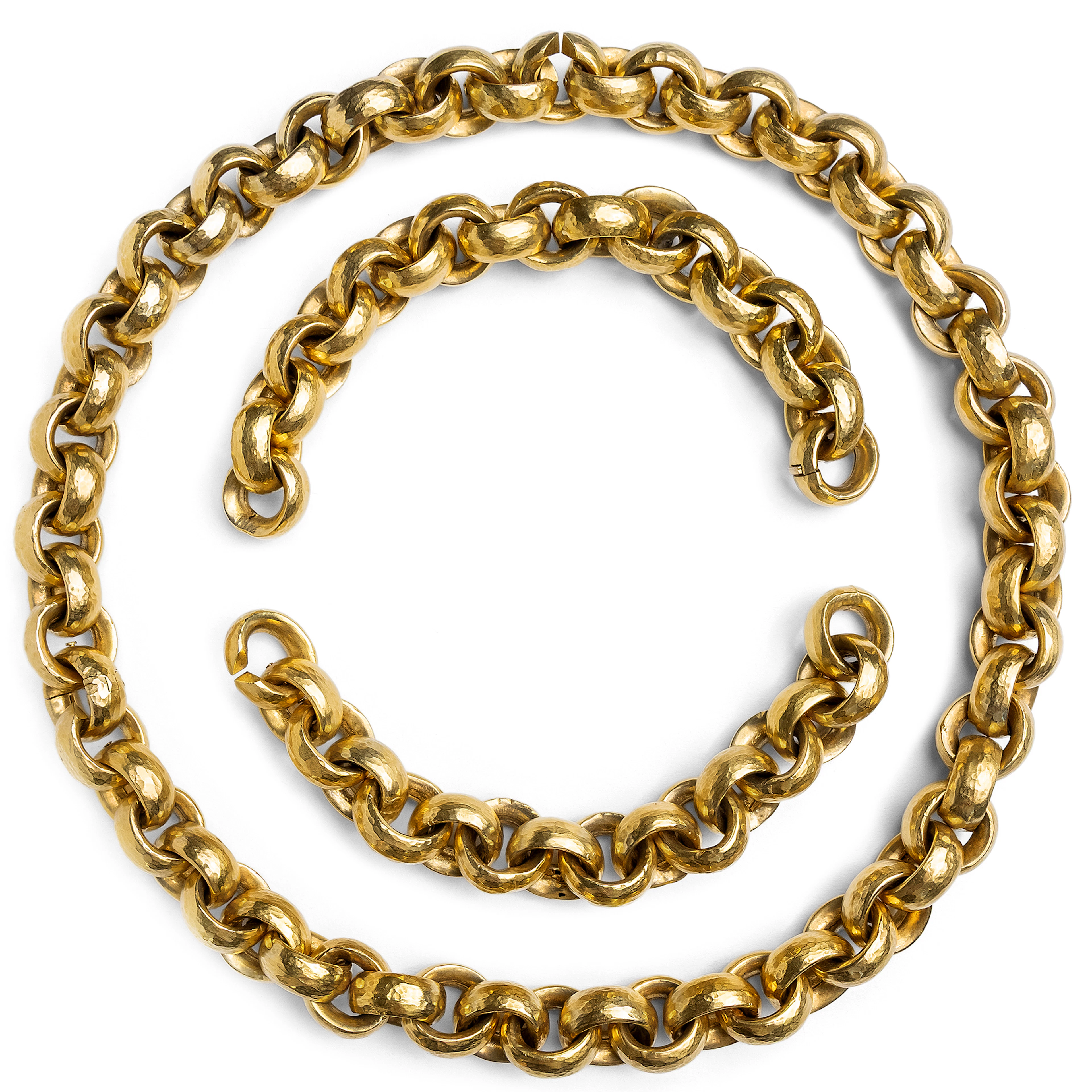 Fabulous, Convertible Necklace with Bracelets Made of 936 Grams of