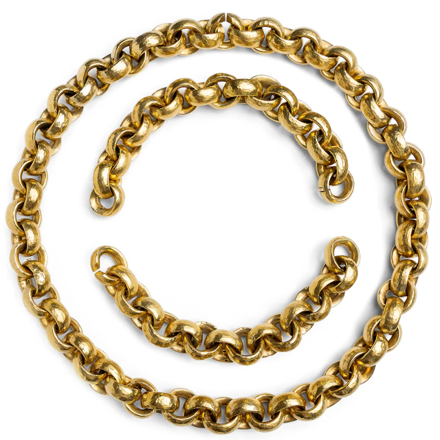 Fabulous, Convertible Necklace with Bracelets Made of 936 Grams of