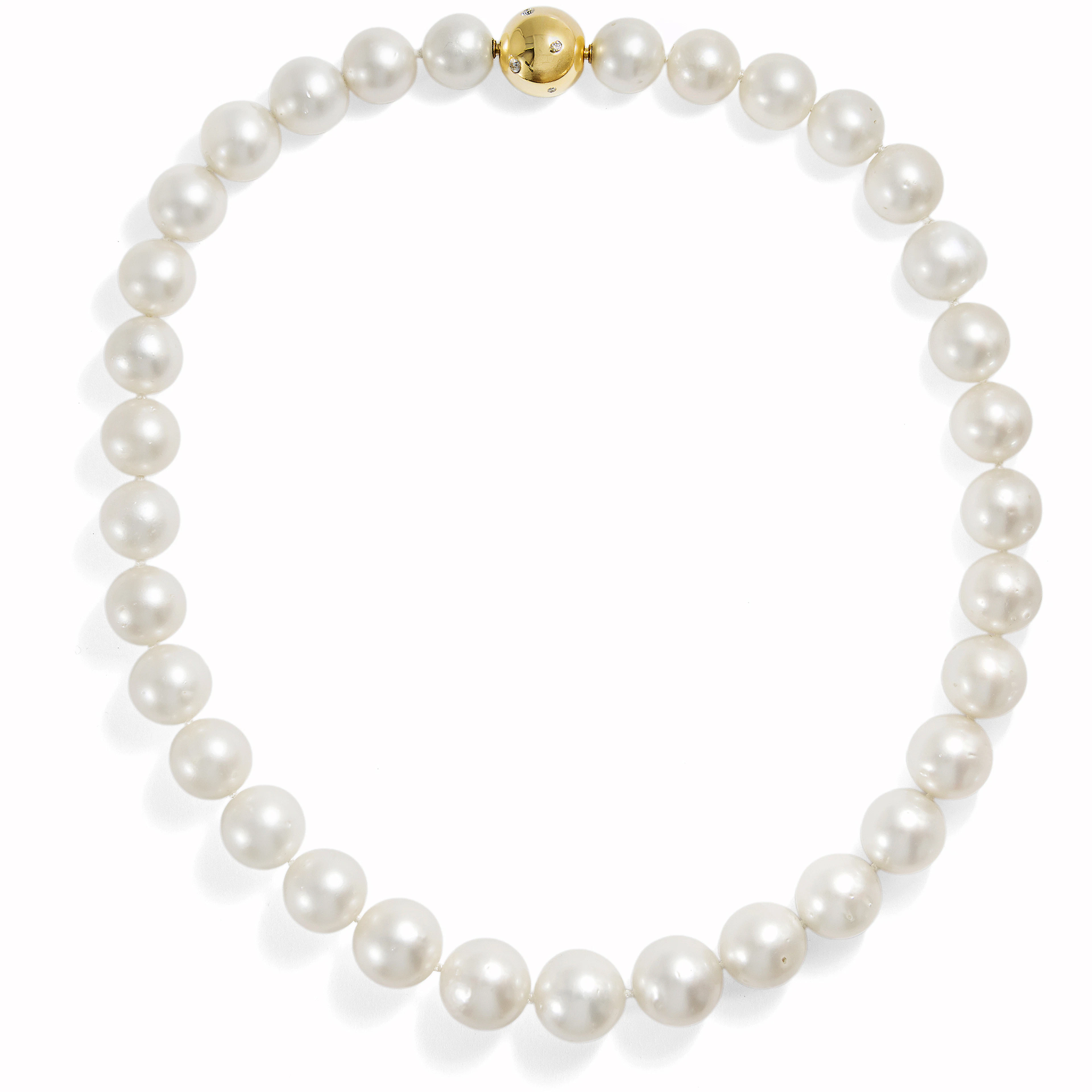 Dress to Impress • Vintage Collier aus großen Südseeperlen mit Wechselschließe