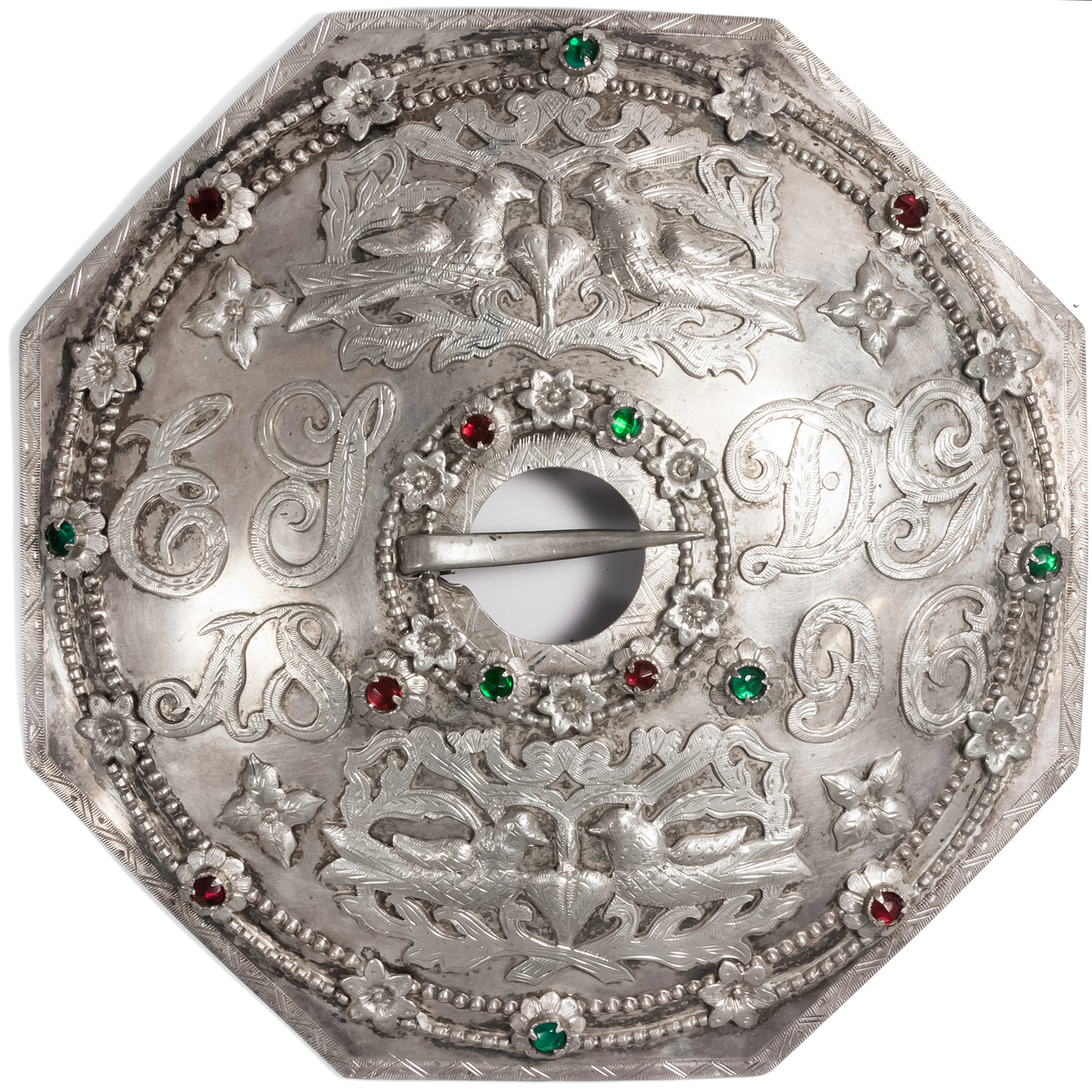 Impressive Breast Clasp From the Schaumburg Country, Dated 1896