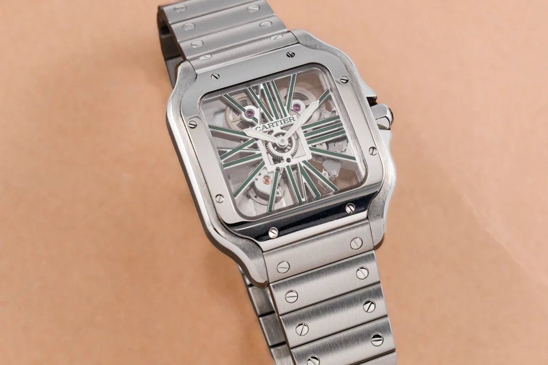 Cartier Santos Large Skeleton
