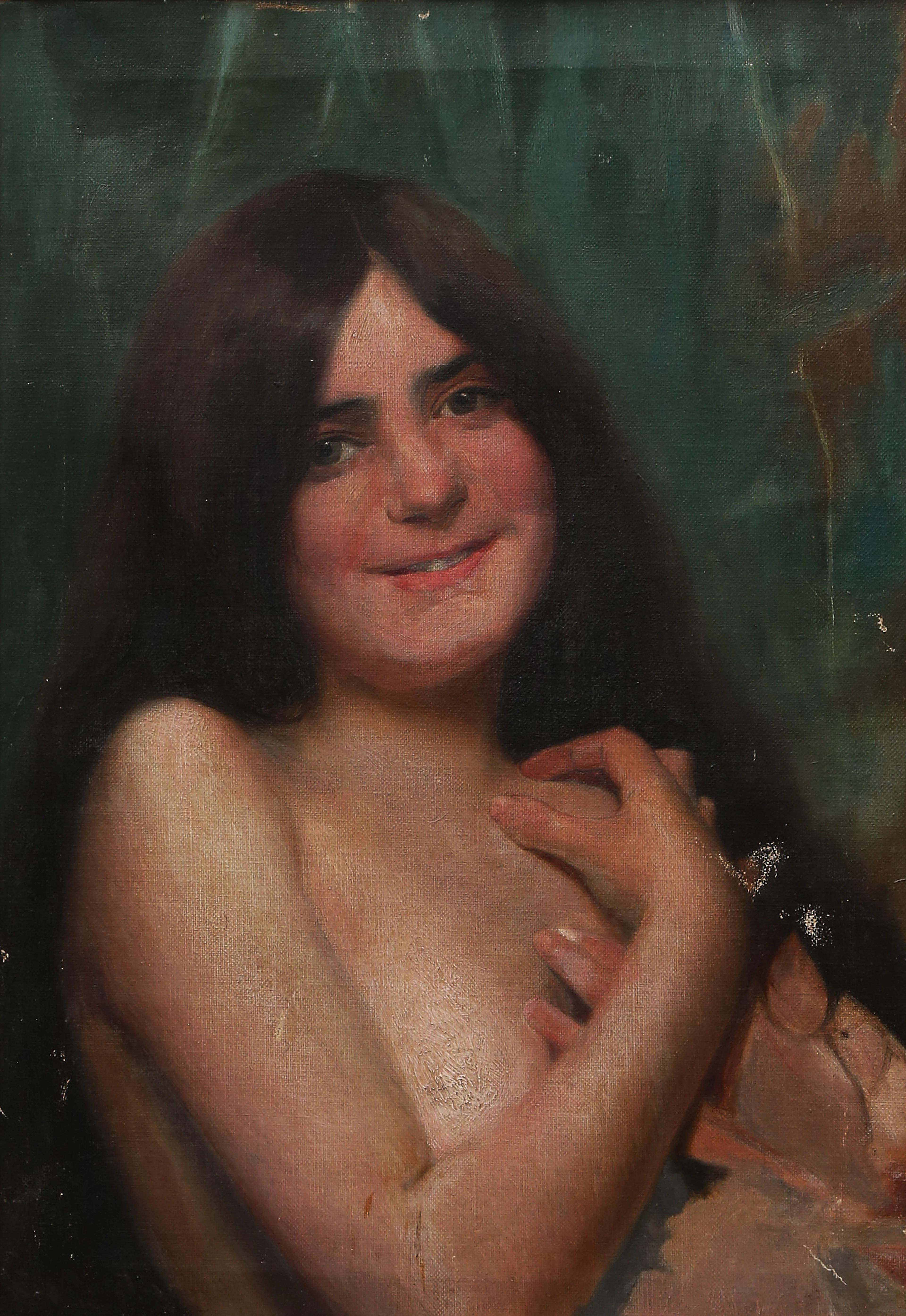 GERMAN SCHOOL, EARLY 20TH CENTURY. A girl.