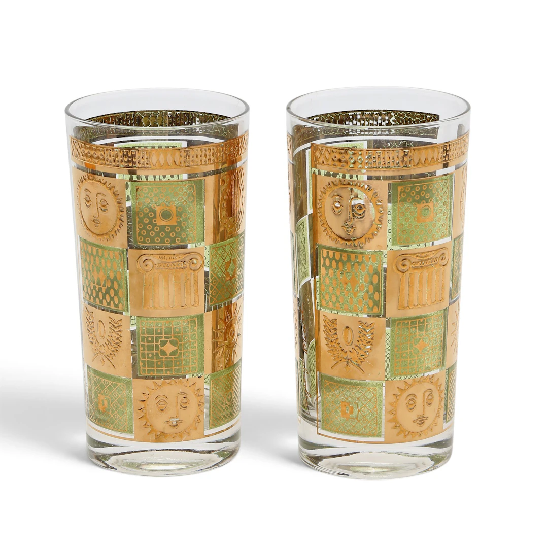 GEORGES BRIARD. Pair of glasses.