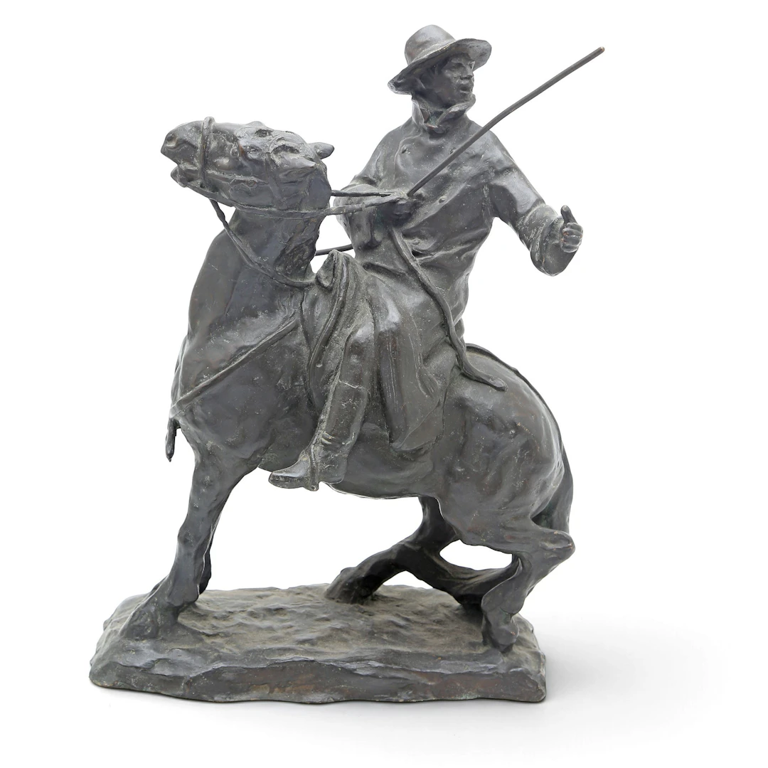 EUROPEAN SCHOOL, 20TH CENTURY. Rider.