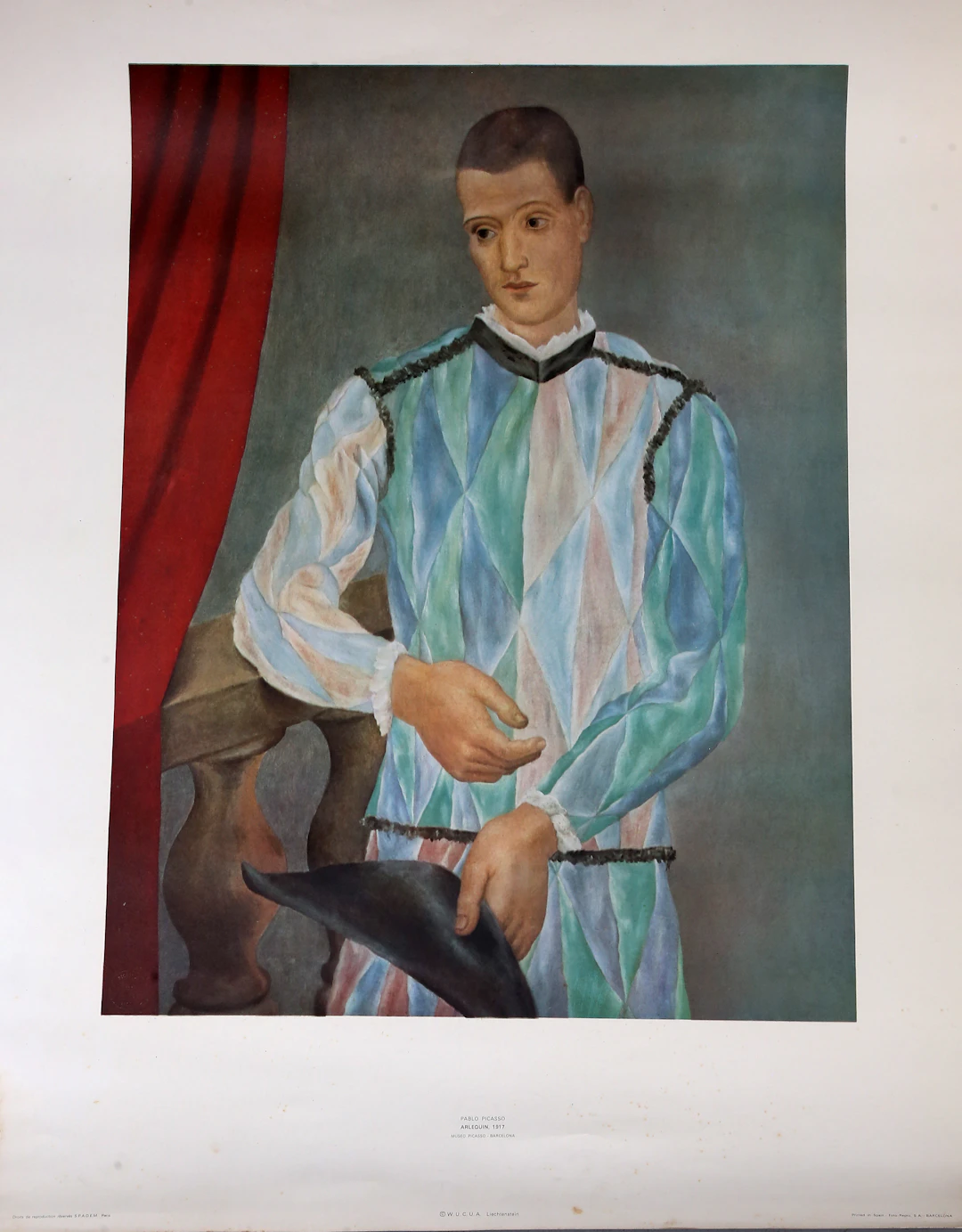 PABLO PICASSO. SEGÚN. Harlequi8n [Léonide Massine].