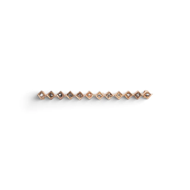 Art Deco diamonds brooch, circa 1930.