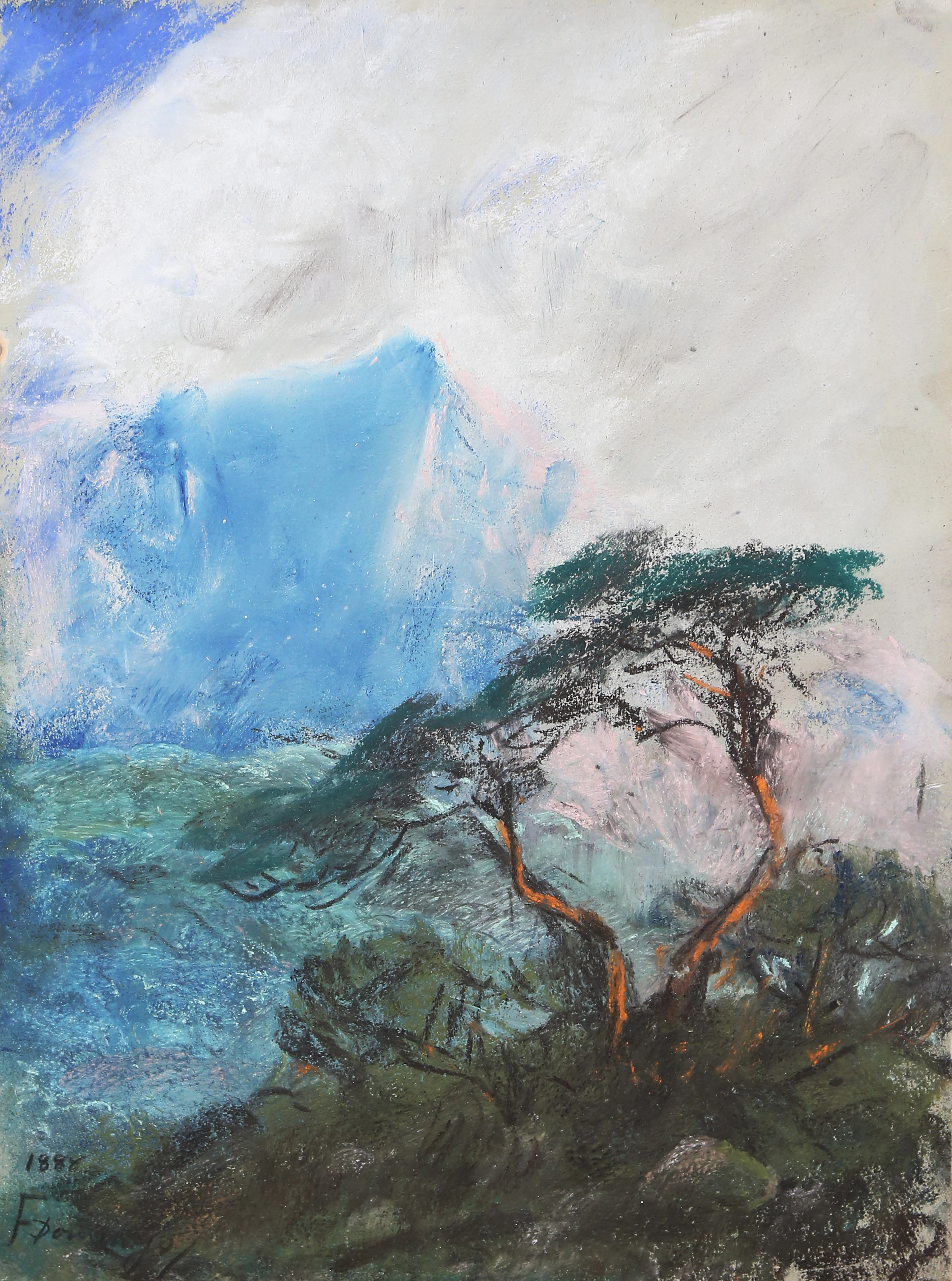 FRANCISCO DOMINGO MARQUÉS. Mountain landscape.