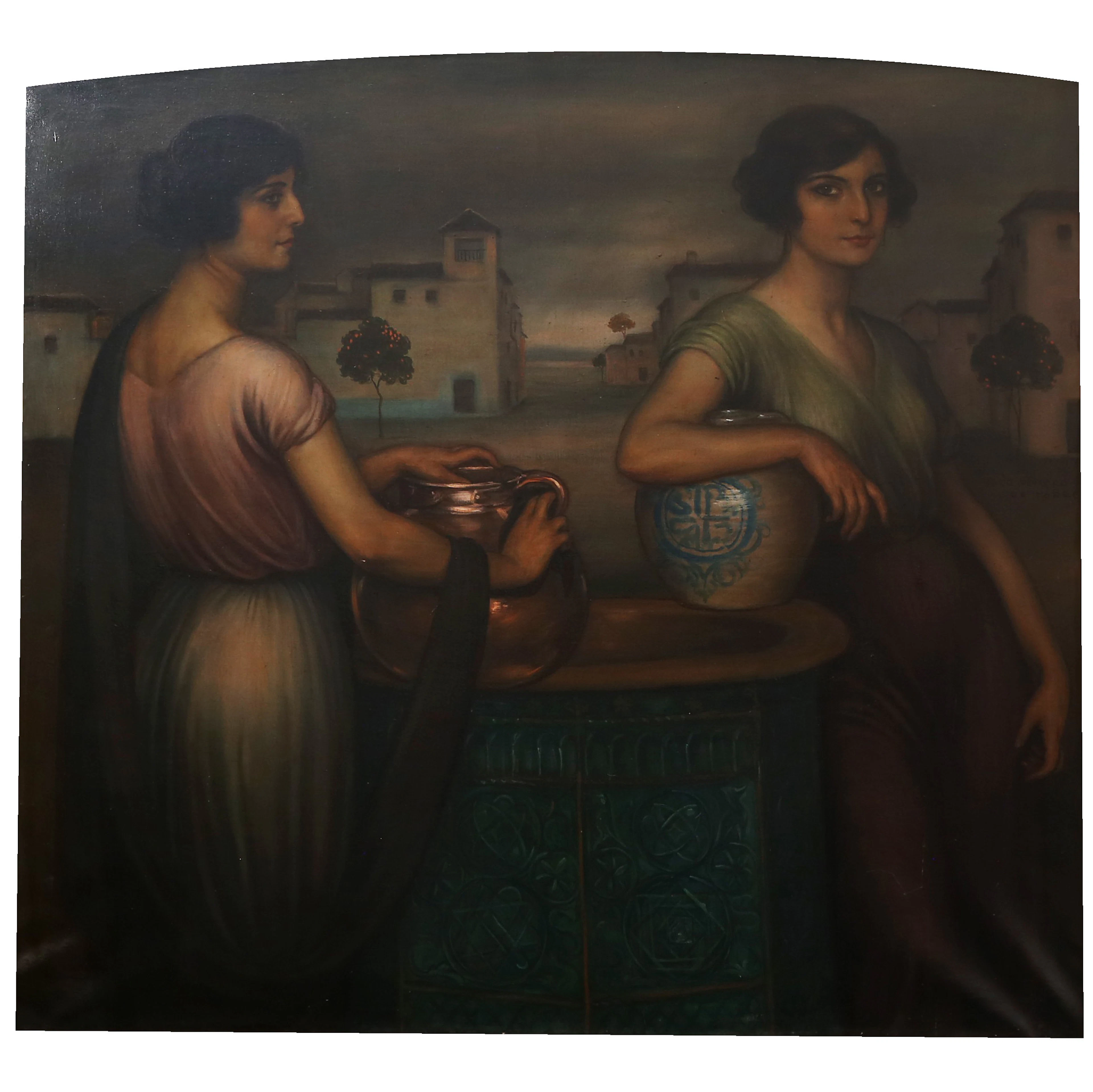 JULIO ROMERO DE TORRES. “Samaritans” also known as “Hermanas Pastor”