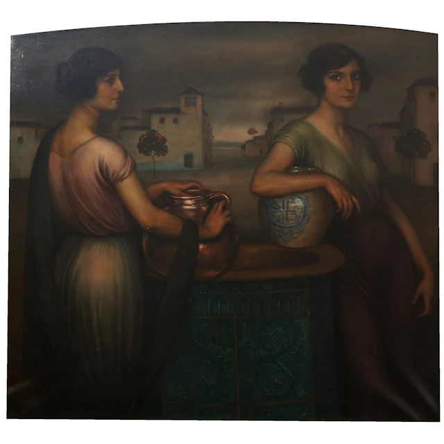 JULIO ROMERO DE TORRES. “Samaritans” also known as “Hermanas Pastor”