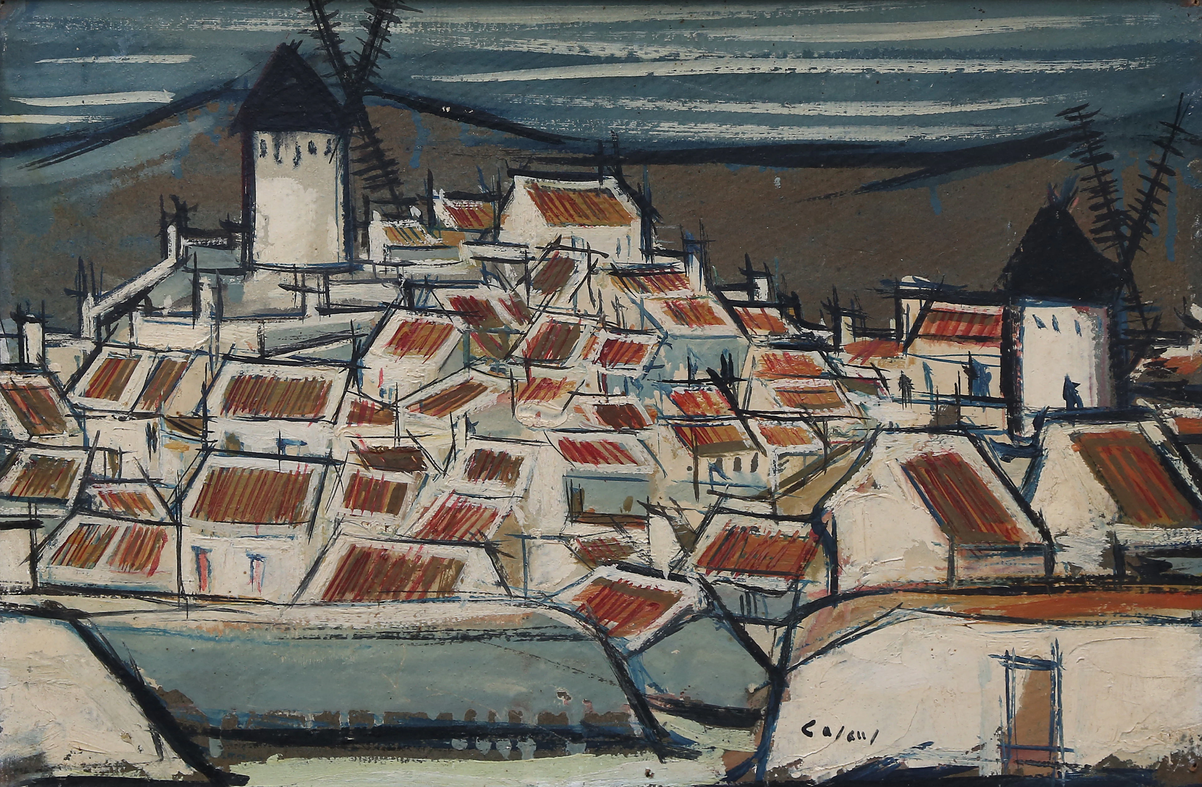 JESÚS CASAUS MECHO. La Mancha landscape.