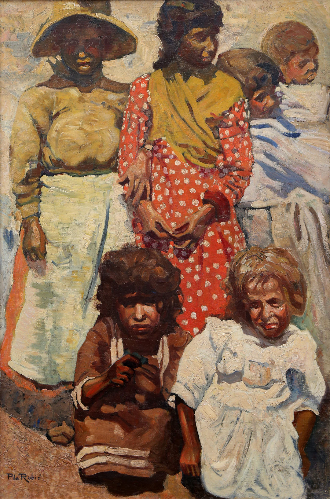 ALBERT PLÀ I RUBIÓ. Peasants.