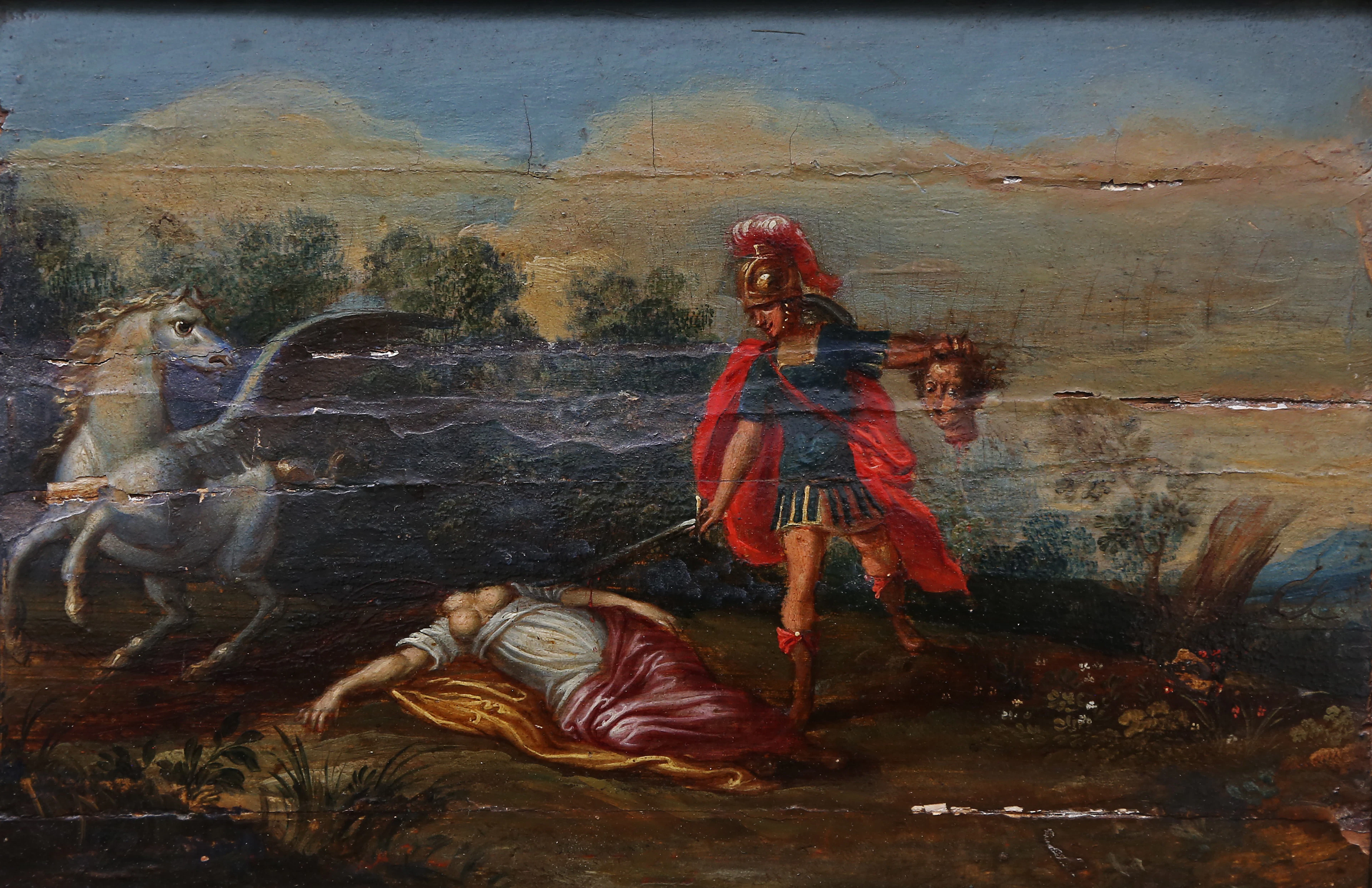 FLEMISH SCHOOL, 17TTH CENTURY. Perseus beheading Medusa.