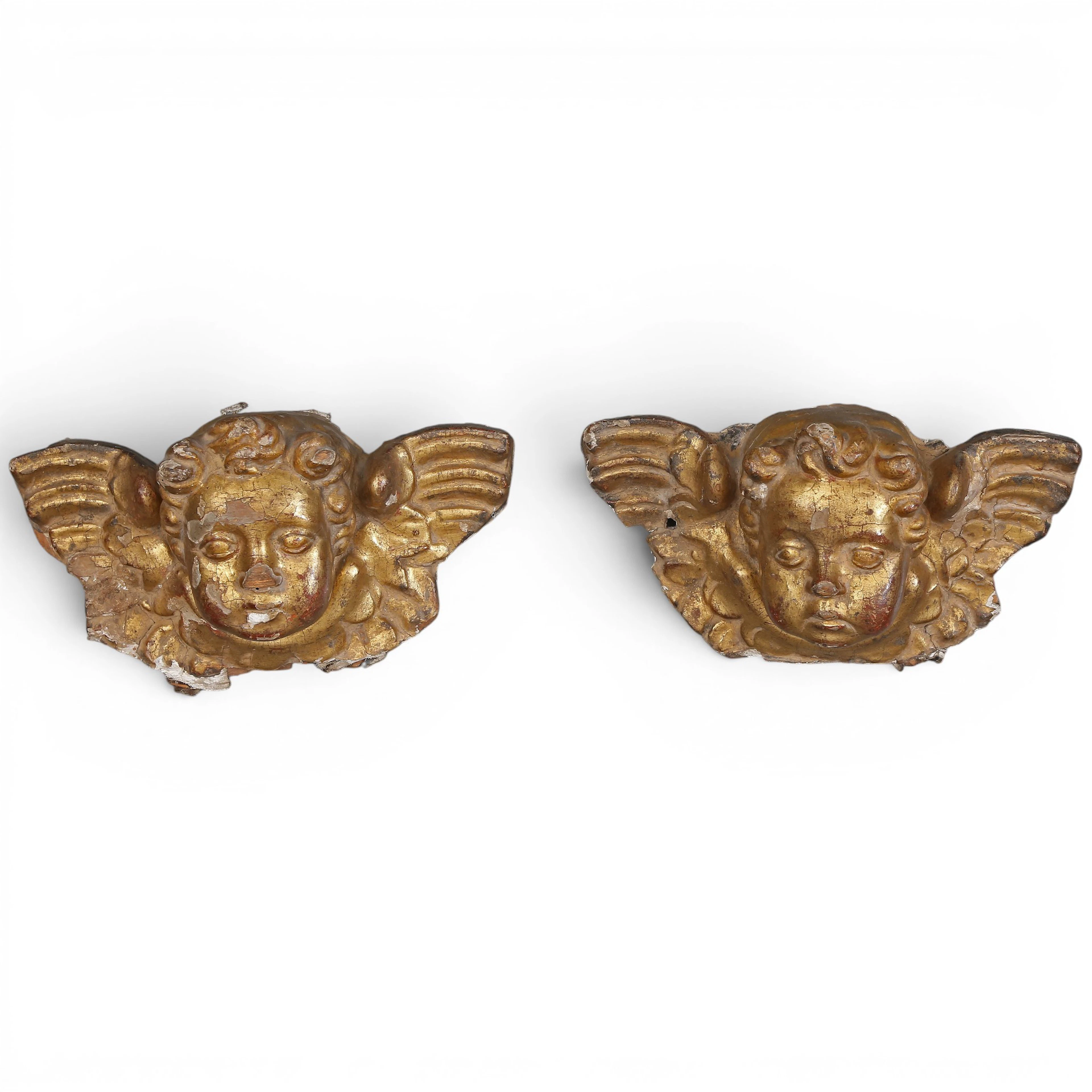 SPANISH SCHOOL, 17TH-18TH CENTURY. Angels.