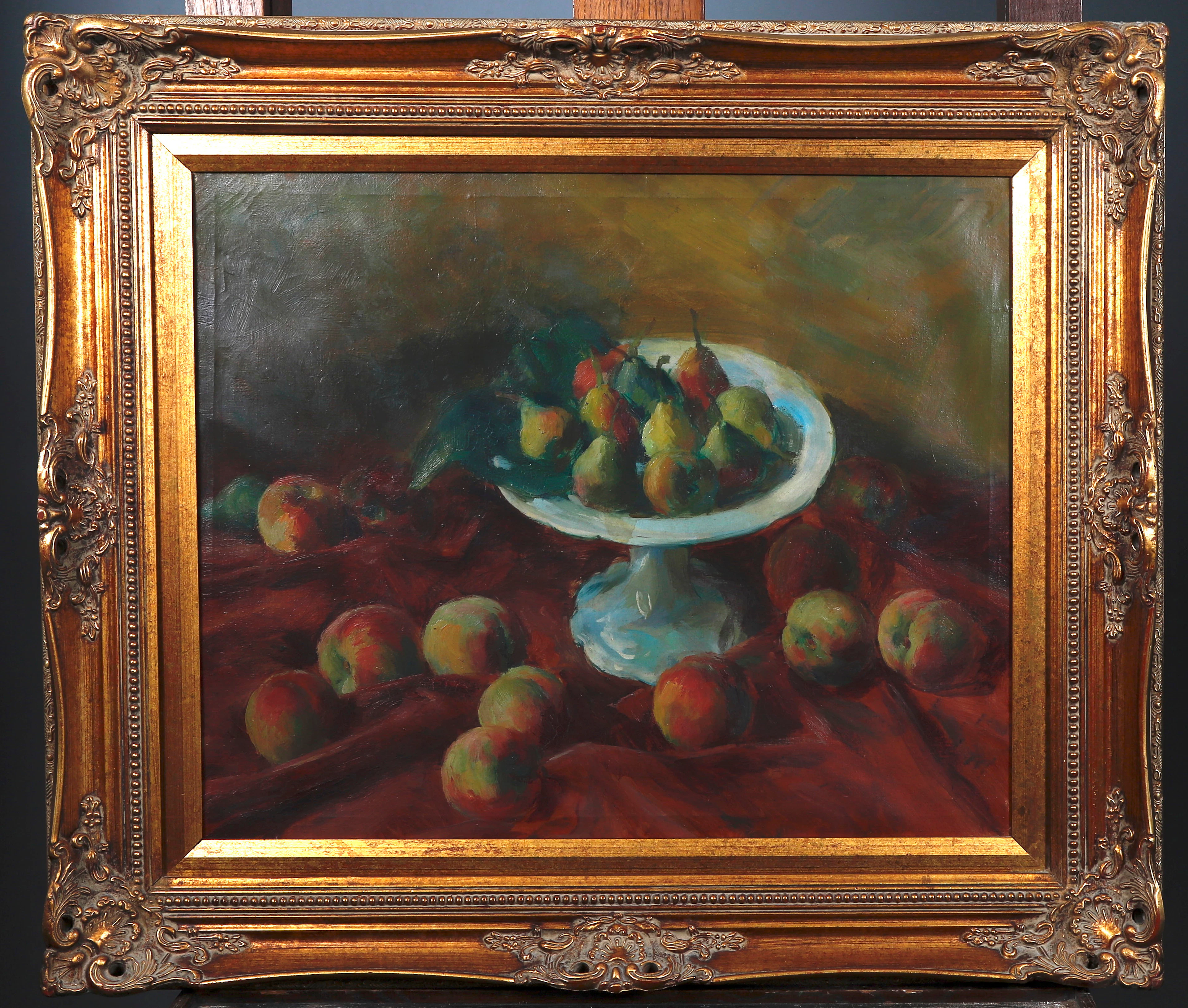 SPANISH SCHOOL, MID 20TH CENTURY. Still life with fruits.