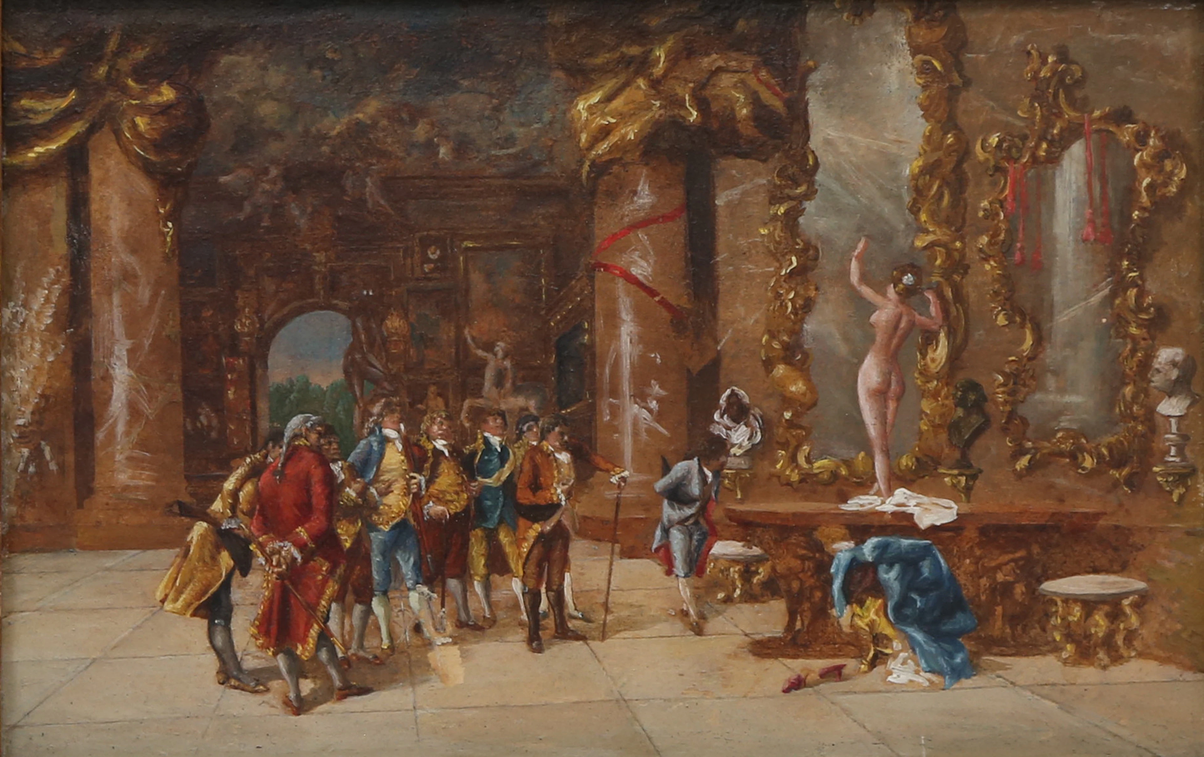 MARIANO FORTUNY MARSAL. SEGÚN. "La elección de la modelo".