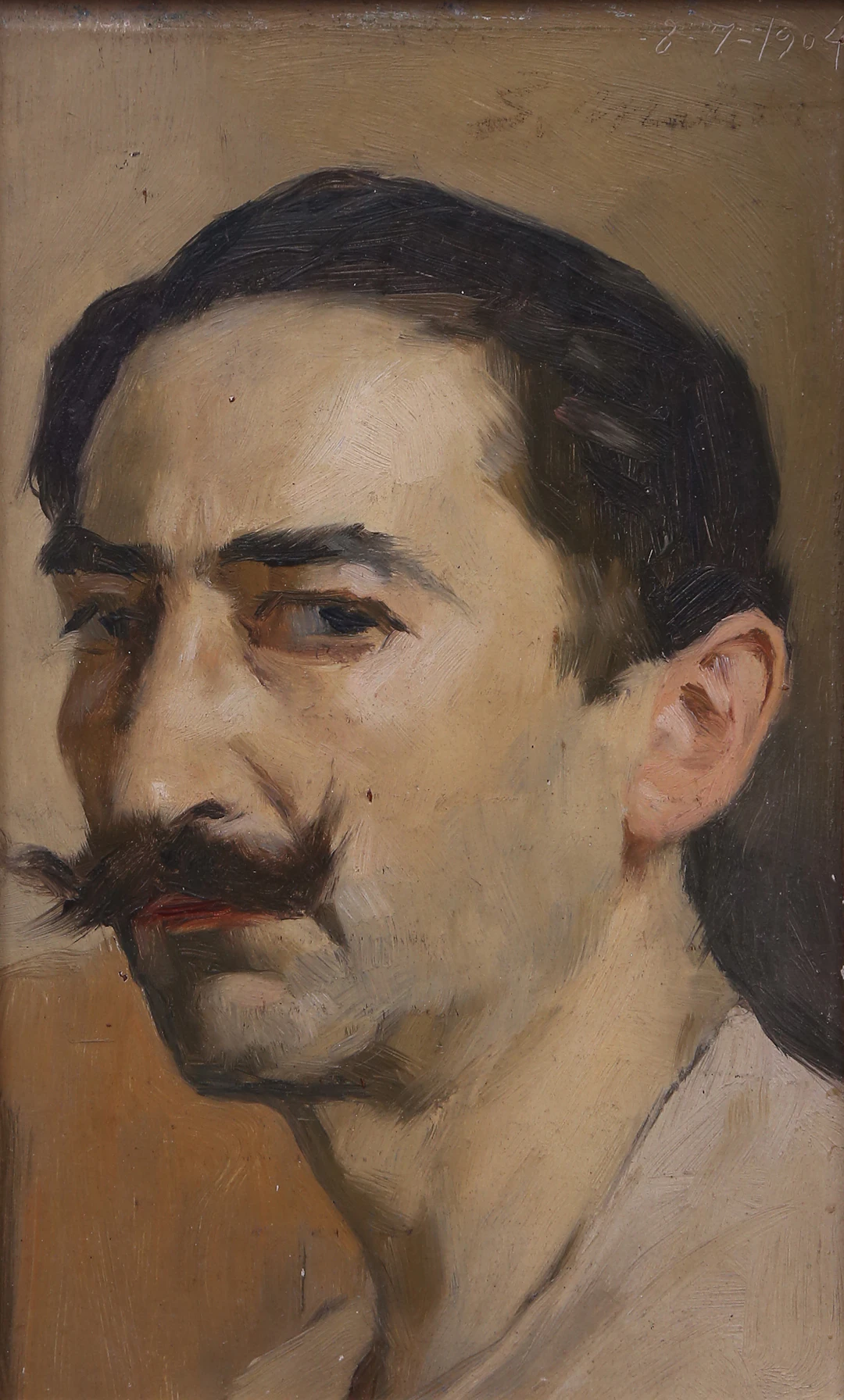 SEGUNDO MATILLA. Self-portrait.