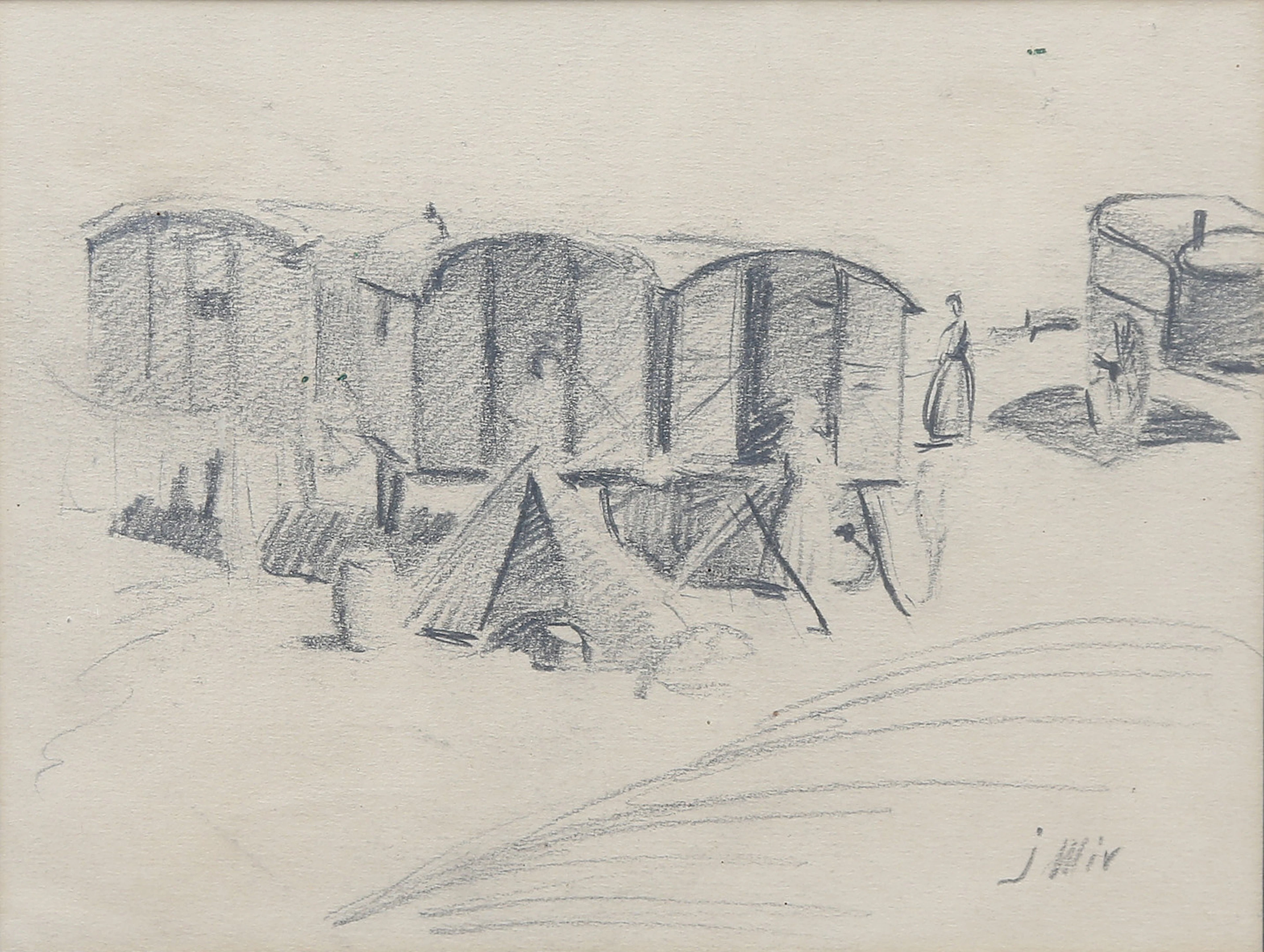 CATALAN SCHOOL, 20TH CENTURY. Camp.