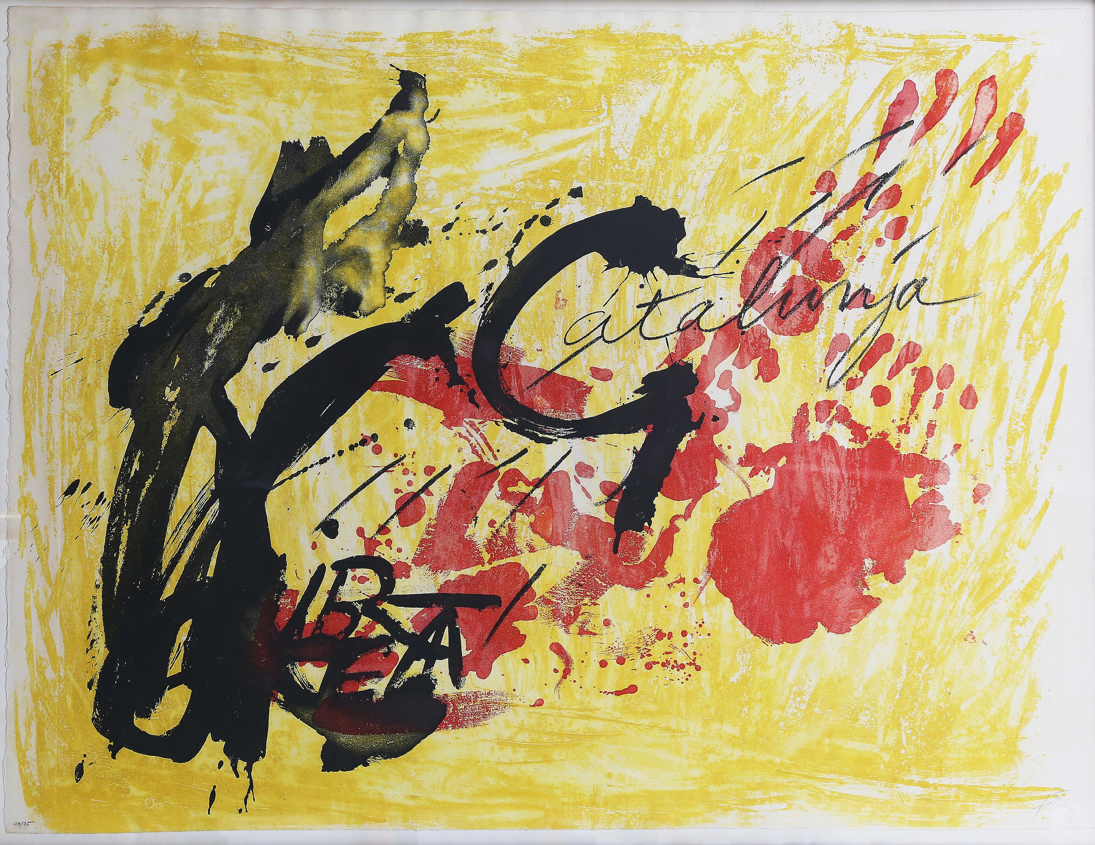 ANTONI TÀPIES. “Suite catalana”.