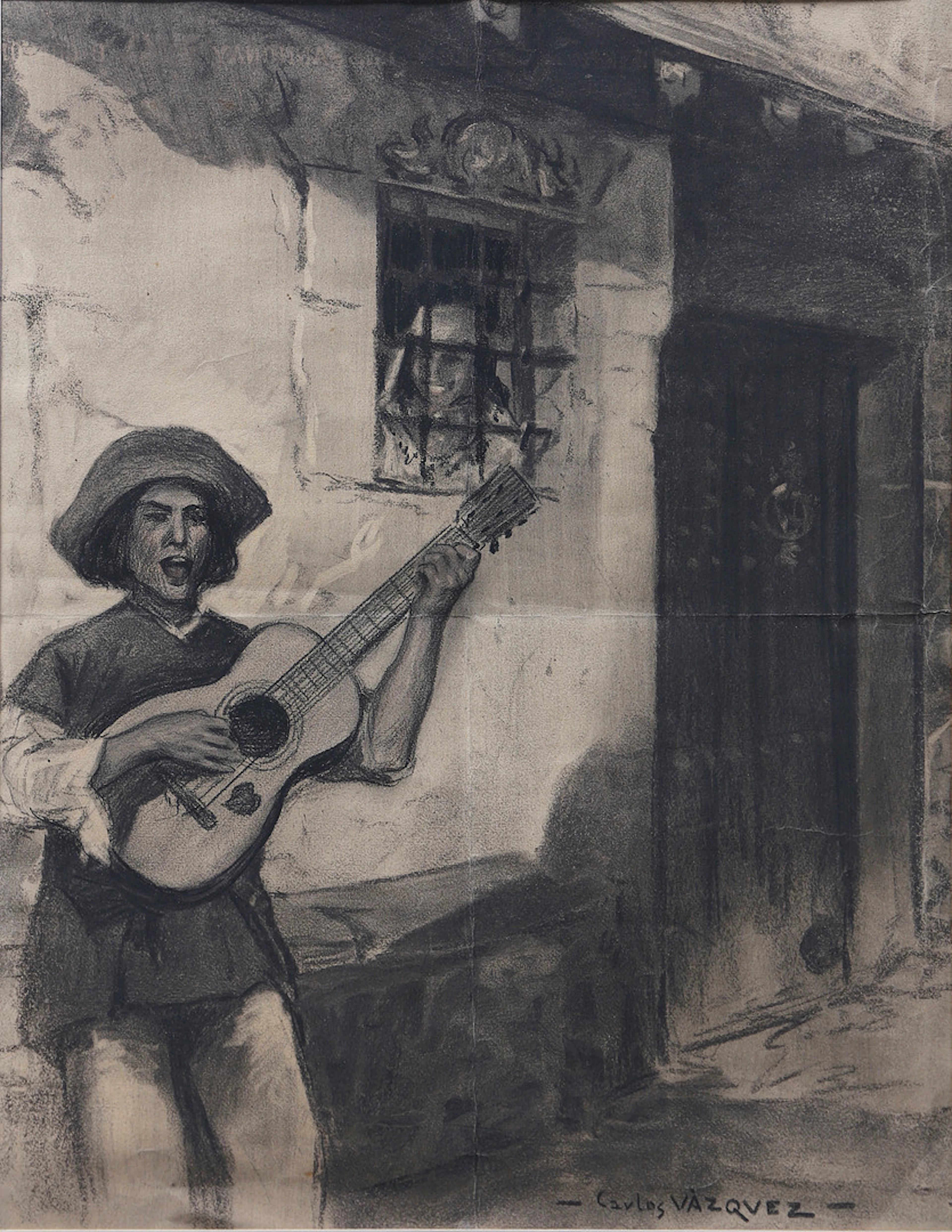 CARLOS VÁZQUEZ. Illustration.