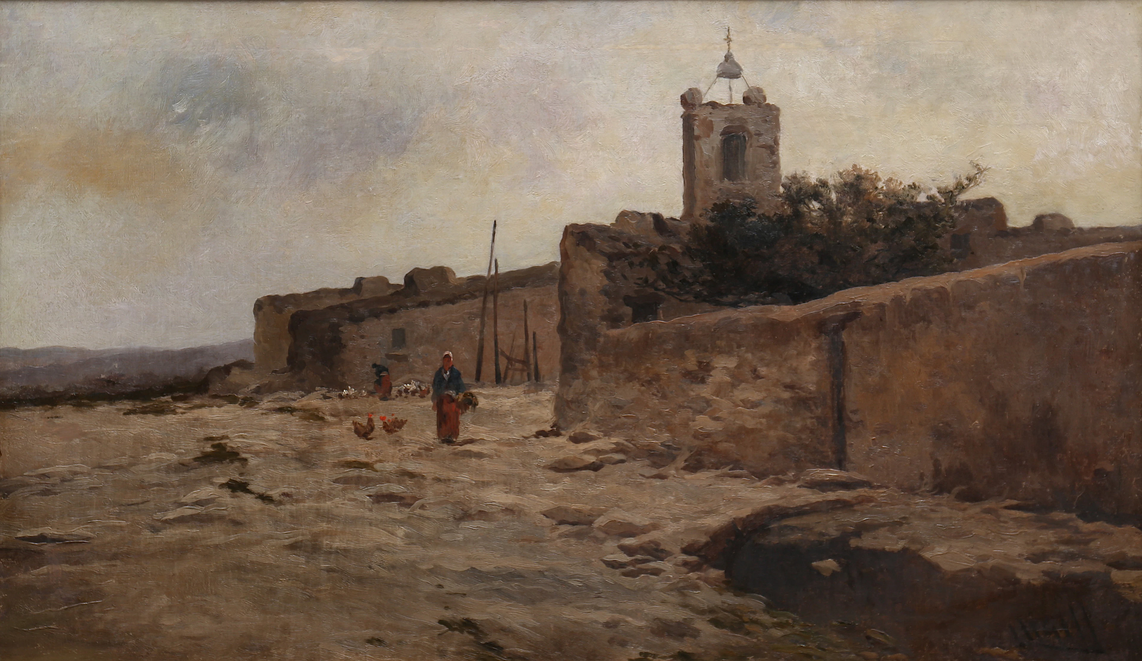 MODEST URGELL. ATRIBUIDO. Landscape.