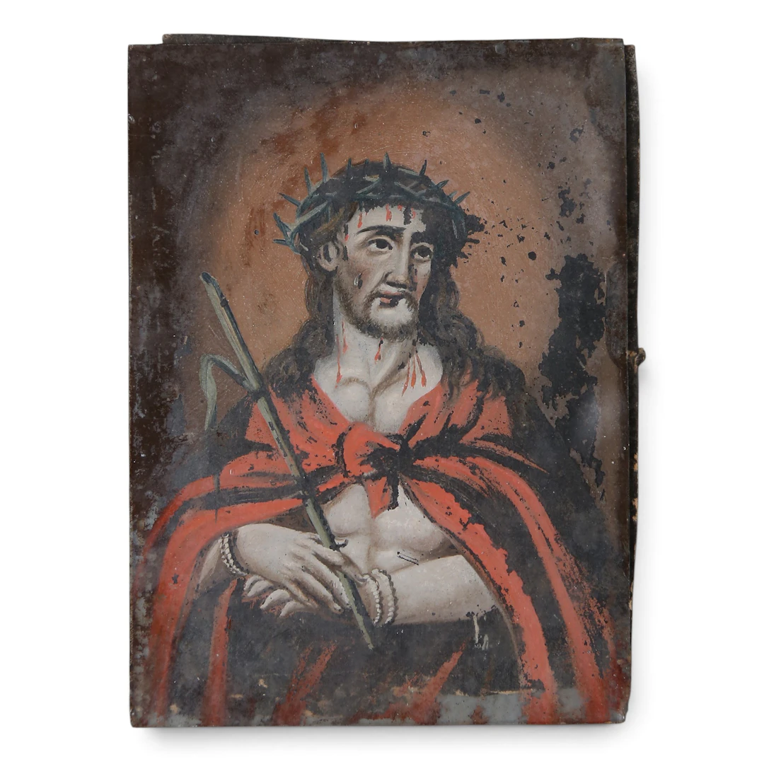 SPANISH SCHOOL, LATE 18TH CENTURY. Ecce Homo.