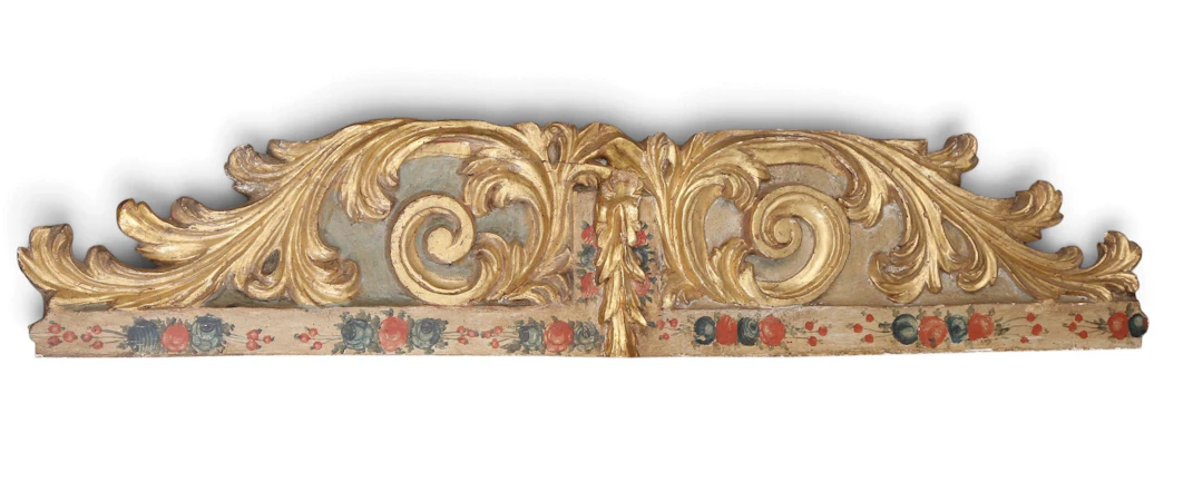 PROBABLY VENETIAN SCHOOL, 18TH CENTURY. Scrolls and foliage.