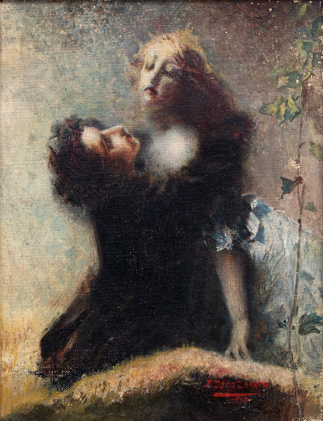 F. DORA ZAPATA AFTERTRANQUILLO CREMONA. "Edera".