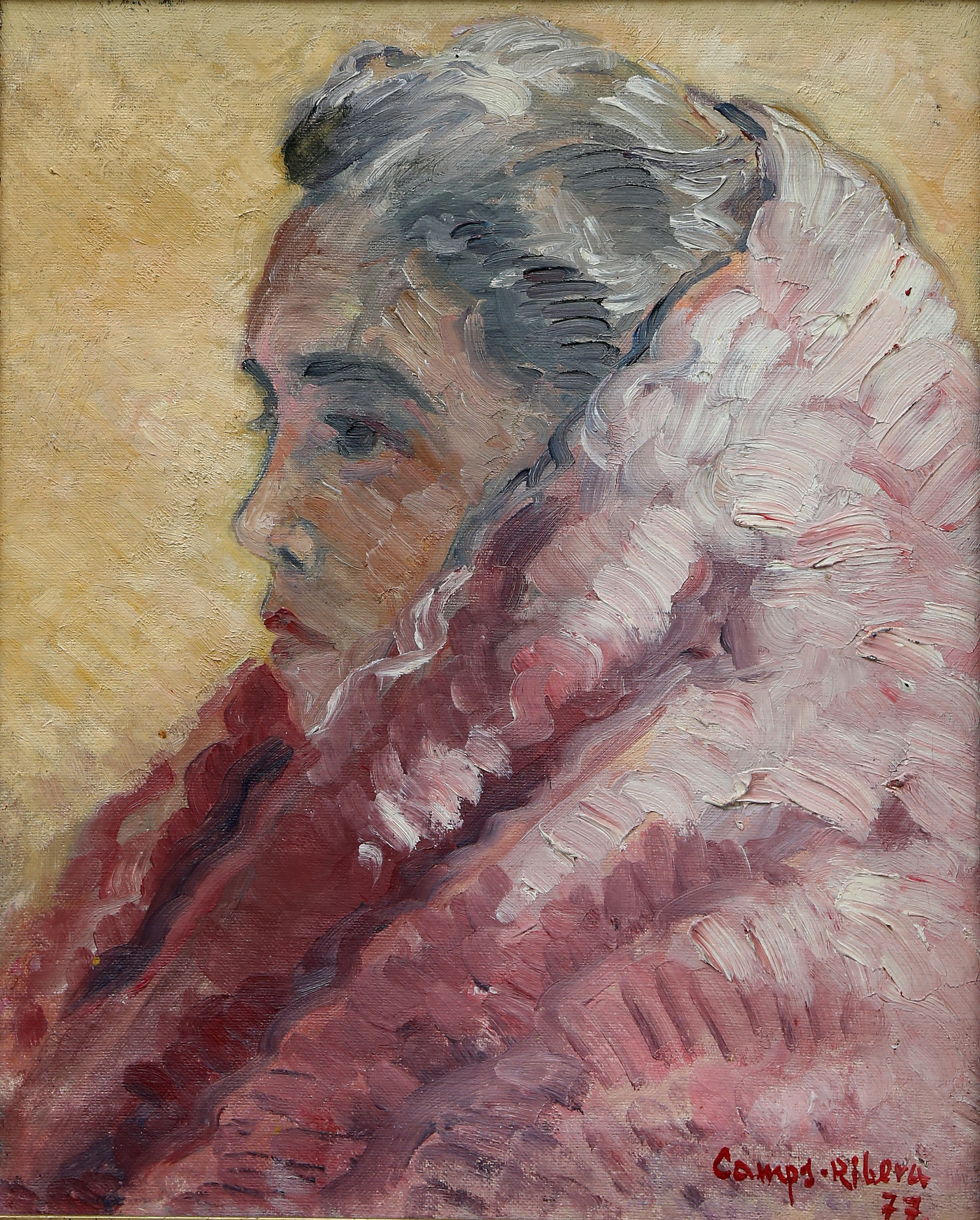 FRANCESC CAMPS RIBERA. "Sinfonía en rosa" ("Maria Lluisa").