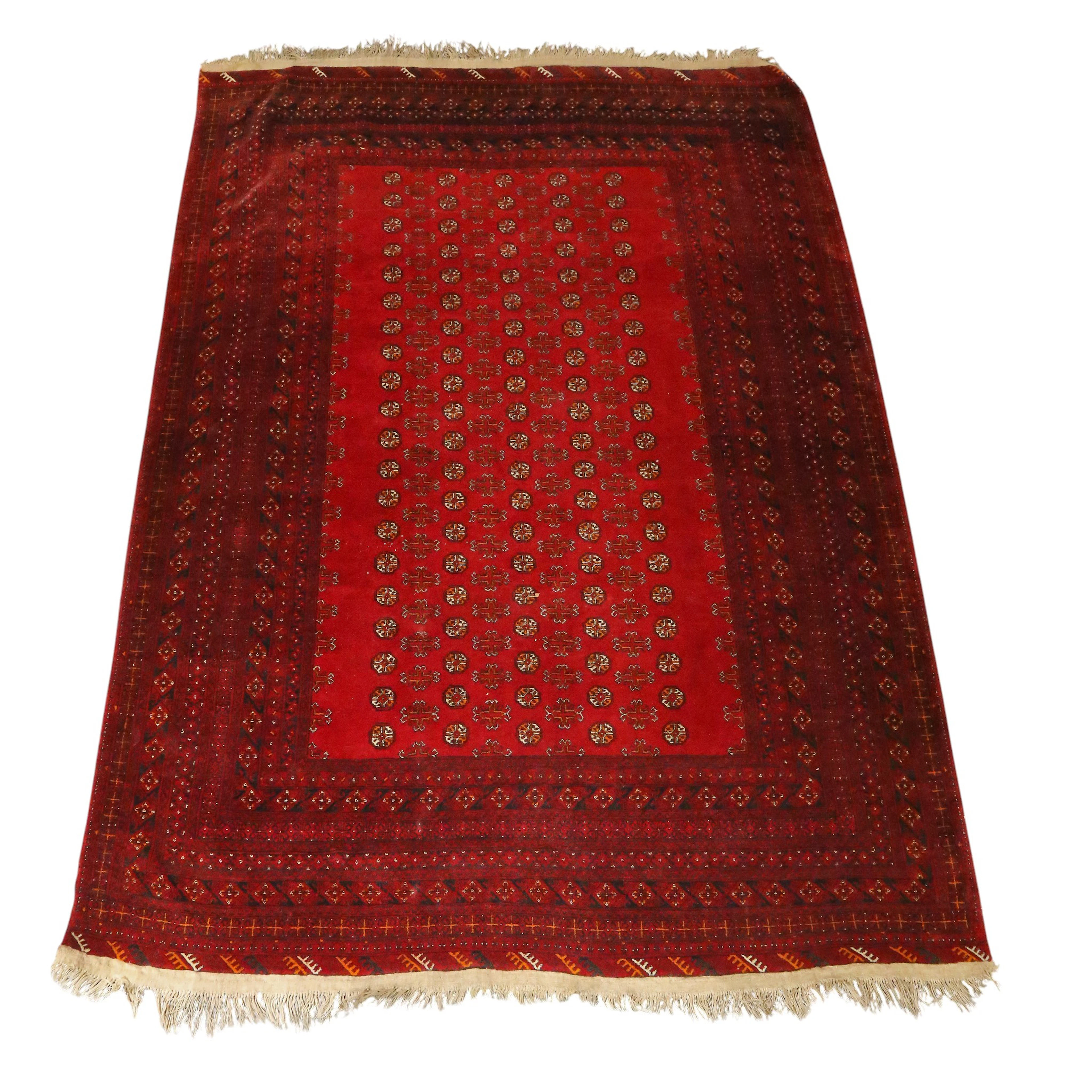 Oriental wool carpet, second third of the 20th Century.