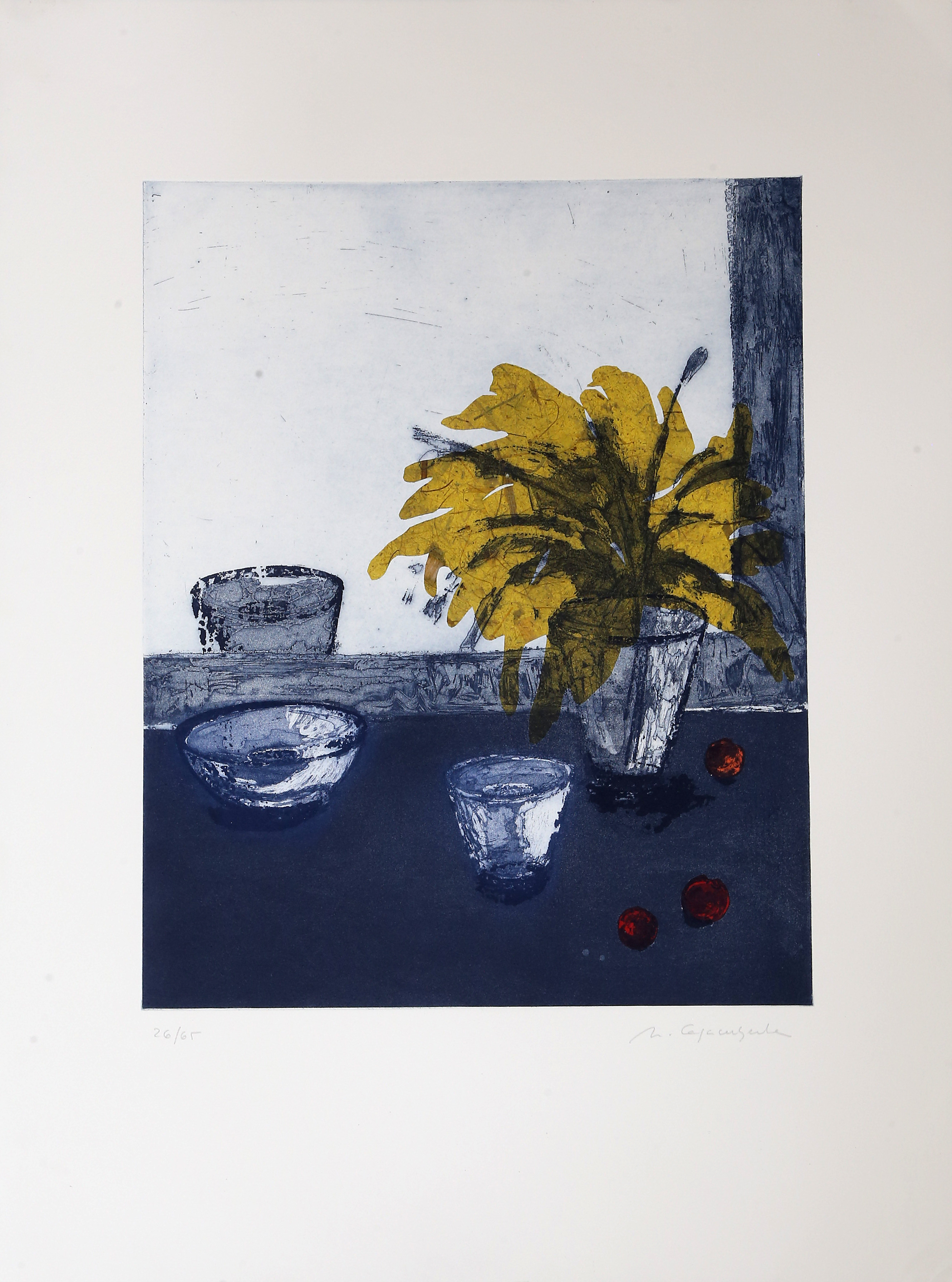 MONTSERRAT CASACUBERTA. Still life.