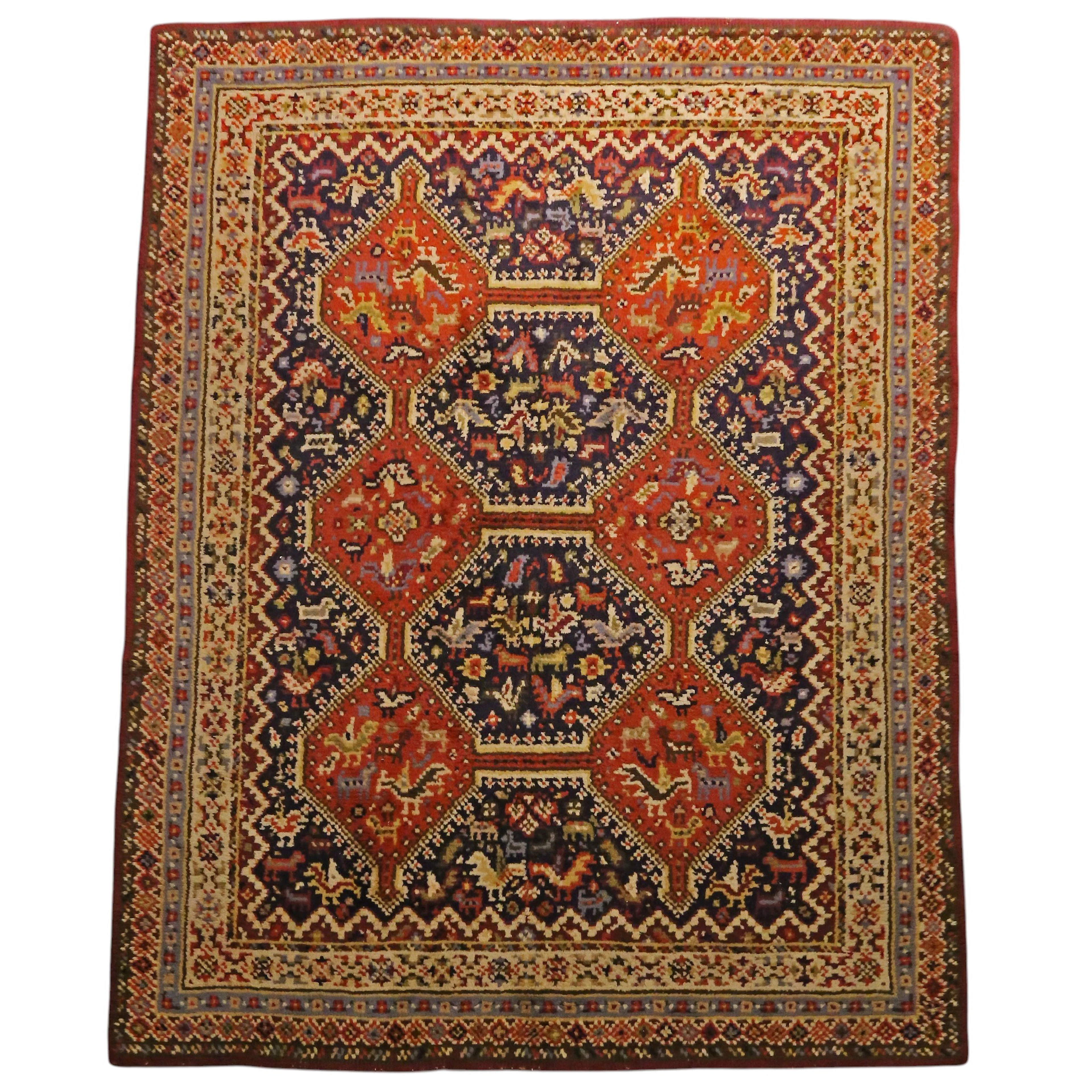 Oriental wool carpet, second third of the 20th Century.
