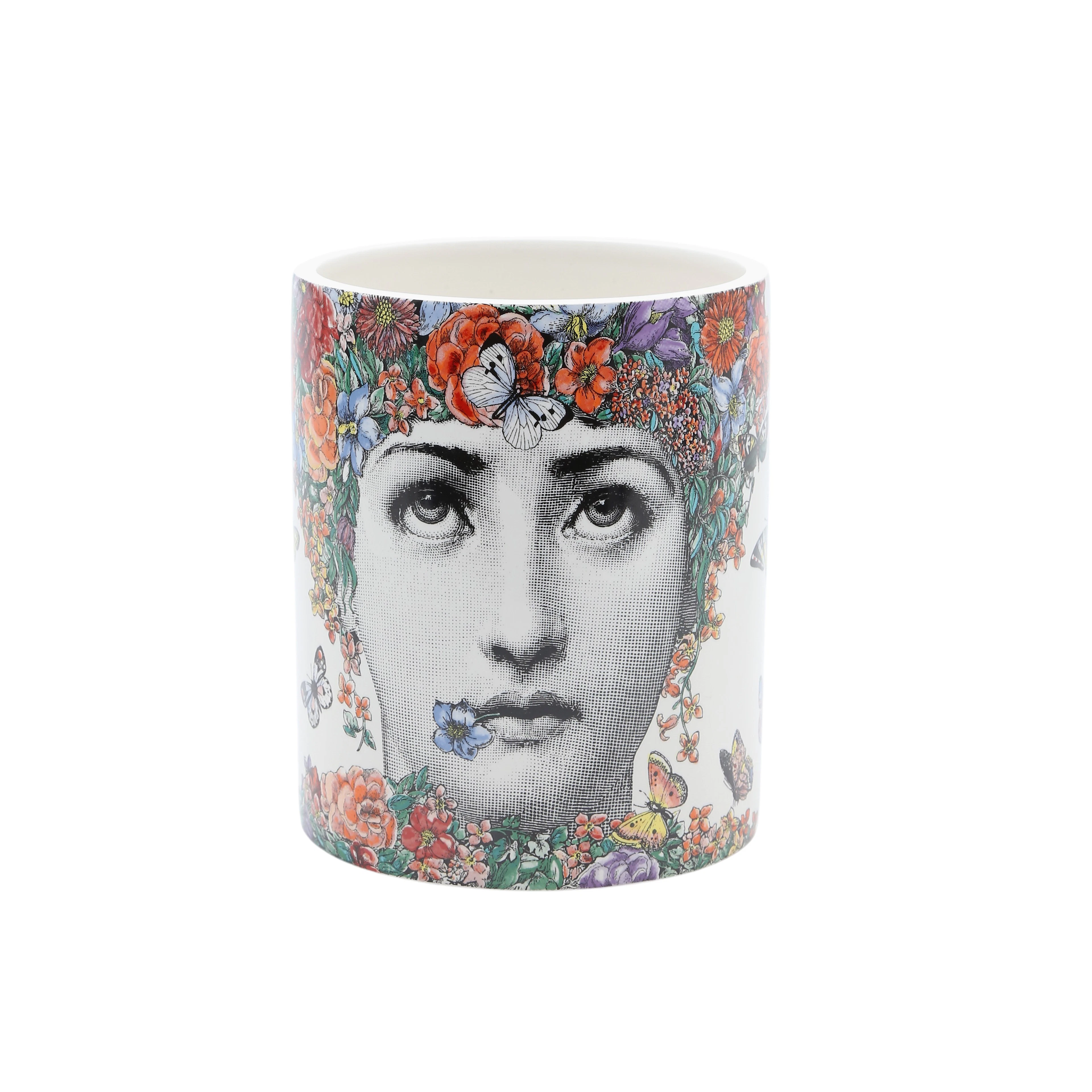 PIERO FORNASETTI. "L'Eclaireur" vase-canister.