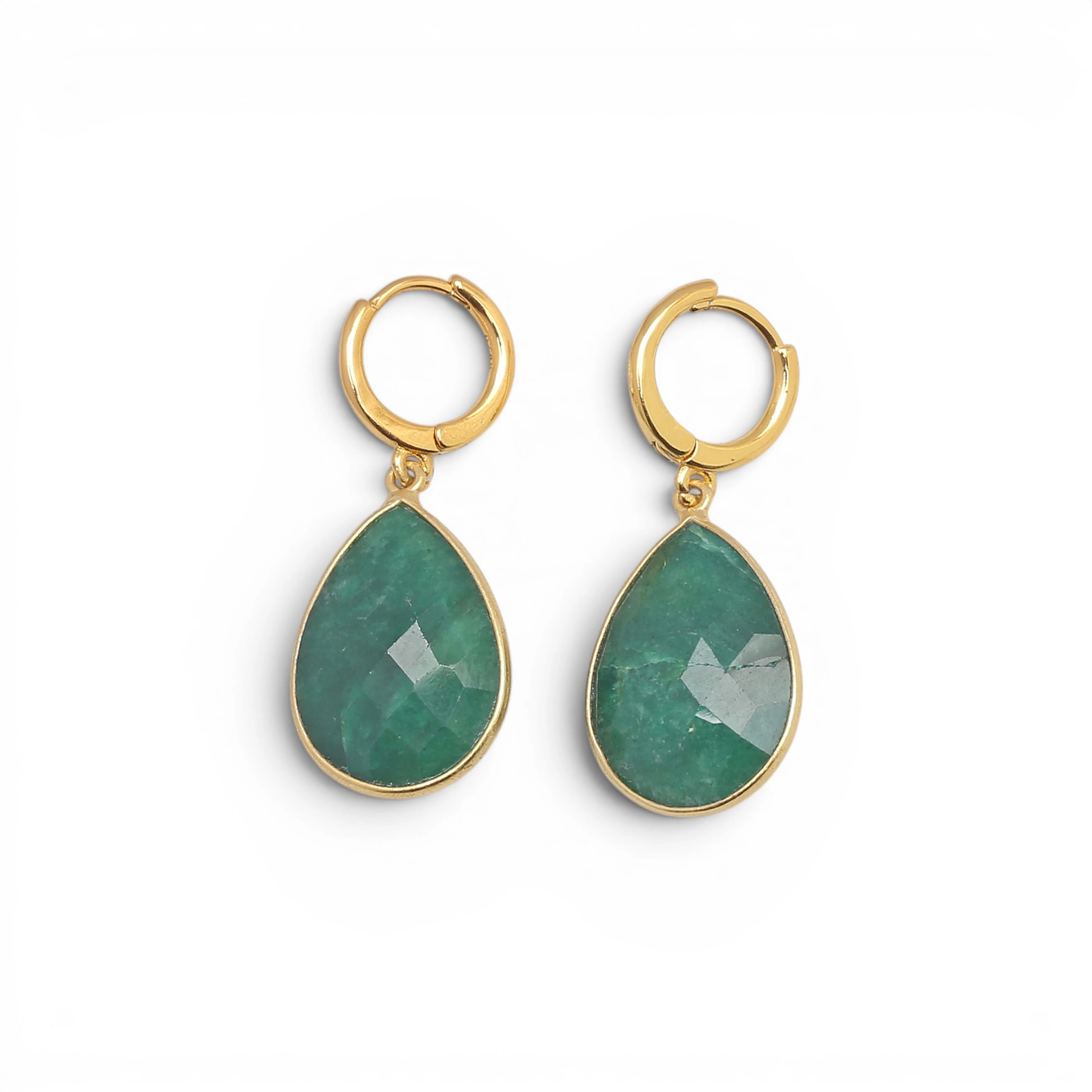 Sillimanite earrings.