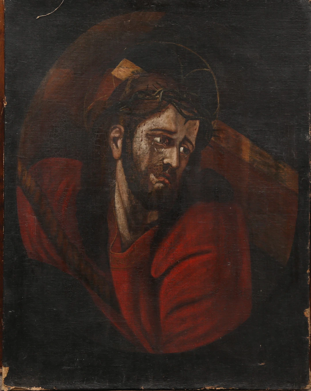 SPANISH SCHOOL, 17TH CENTURY. Christ Crowned with Thorns.