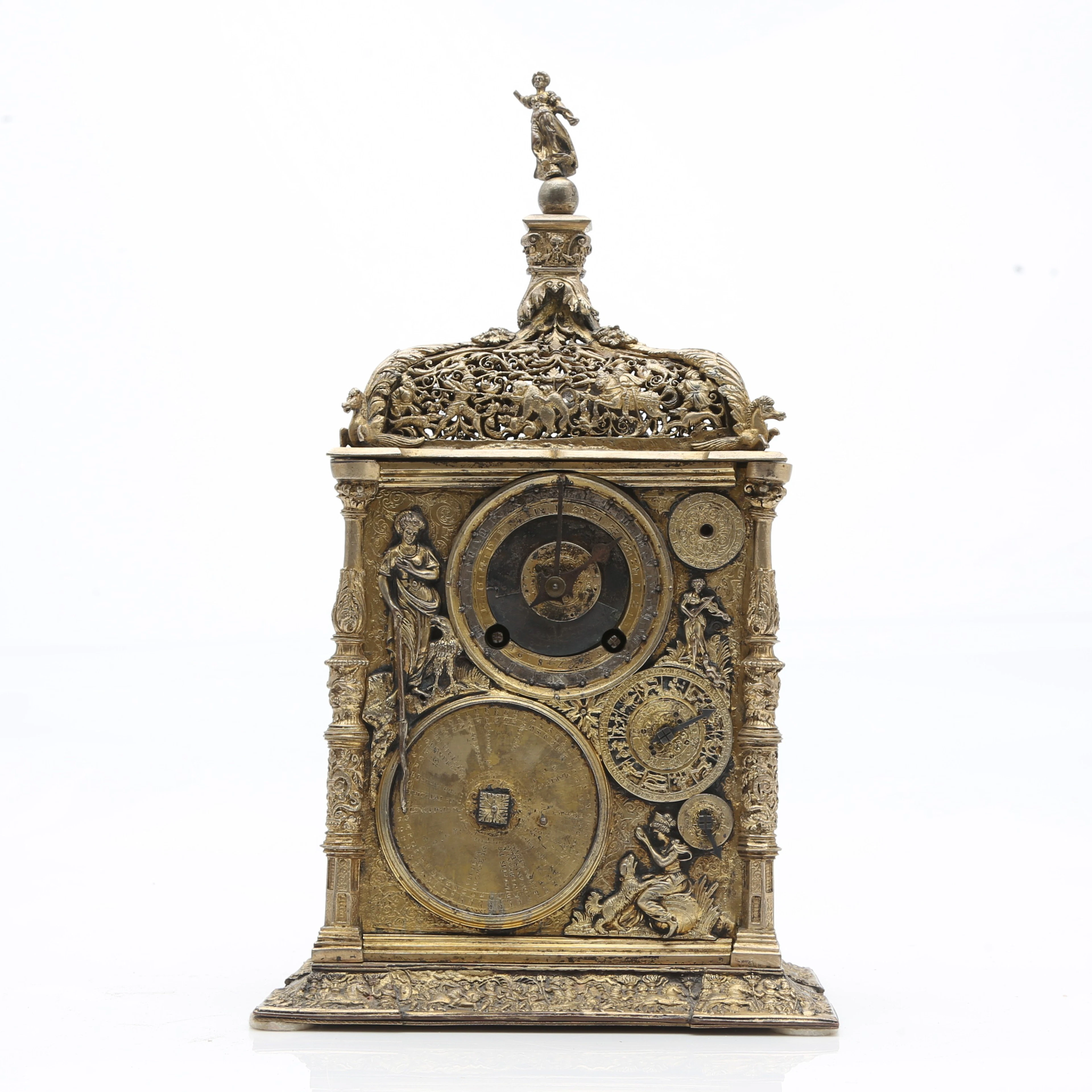 JEREMIAS METZGER. SEGÚN. Renaissance-style astronomical table clock