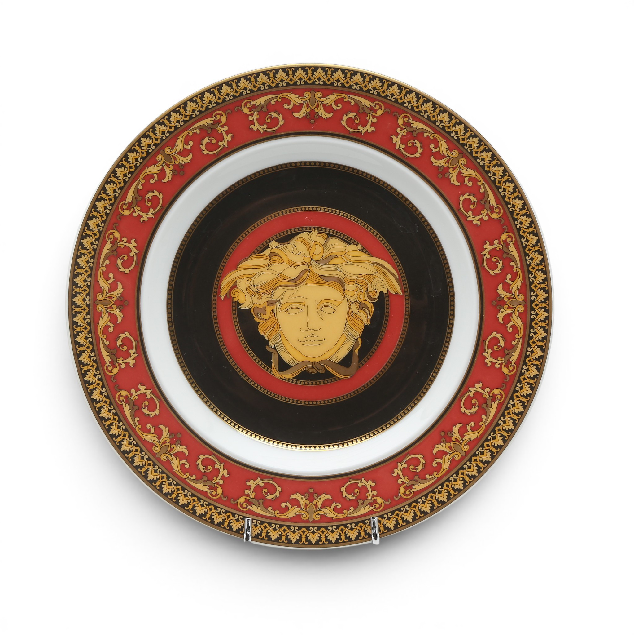 "Medusa" dish in Rosenthal porcelain, by Versace.