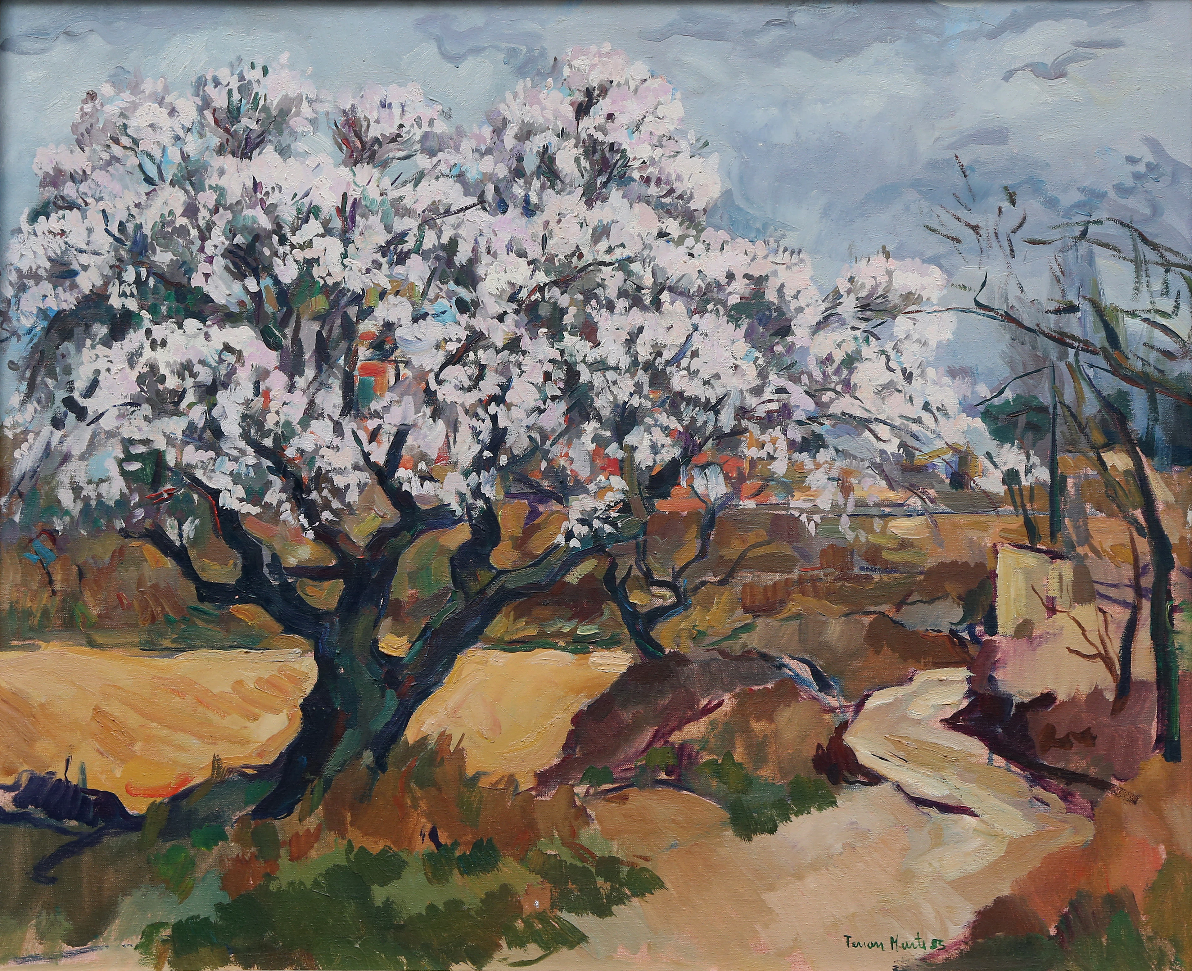 FERRAN MARTÍ. Landscape with trees.
