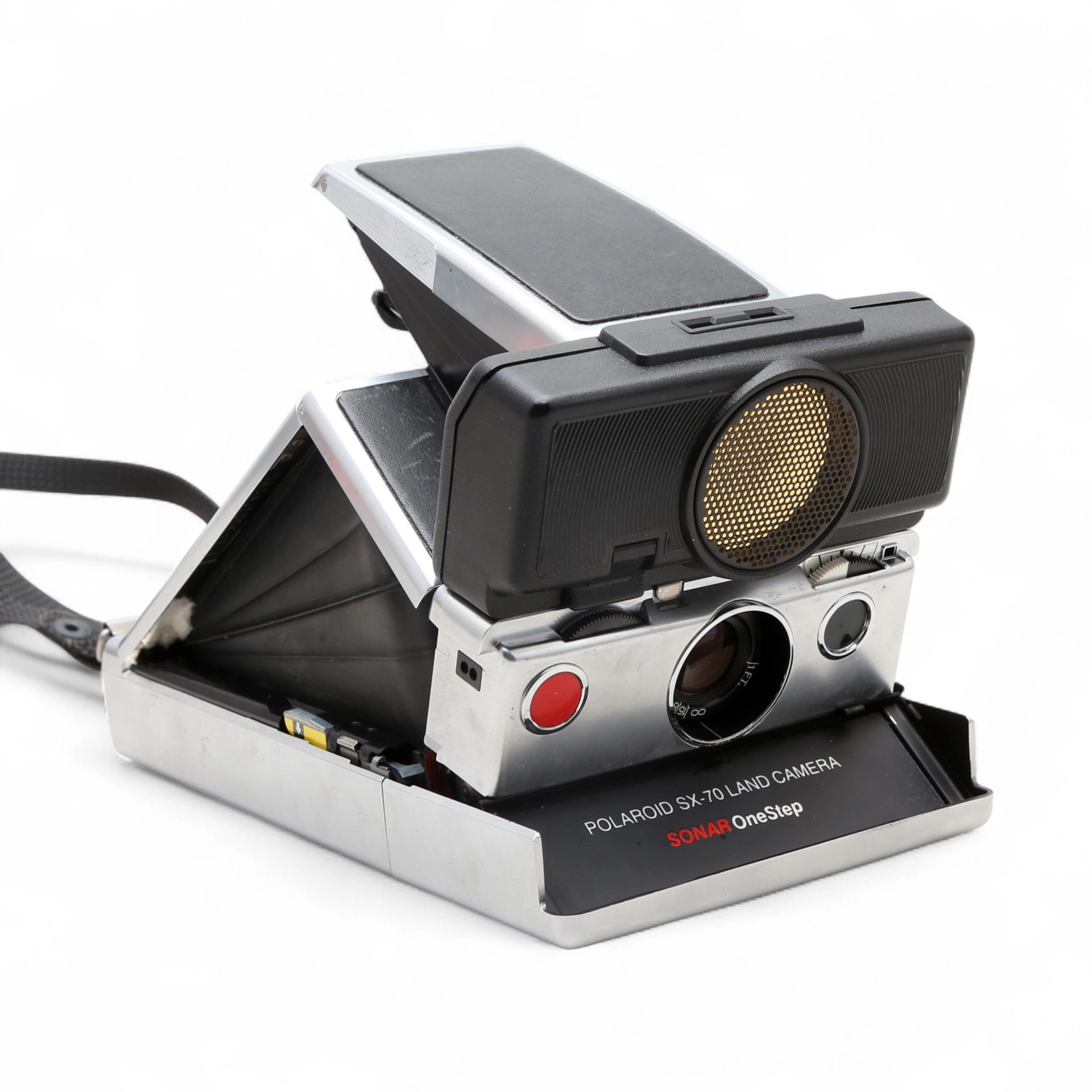 Polaroid SX-70 camera, circa 1970.