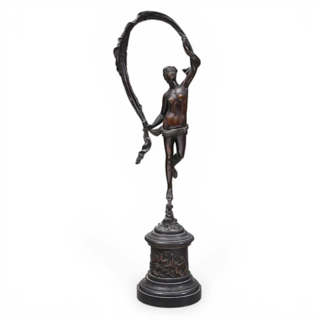 ITALIAN SCHOOL FROM THE 19TH CENTURY. ACCORDING TO GIAMBOLOGNA. SEGÚN.