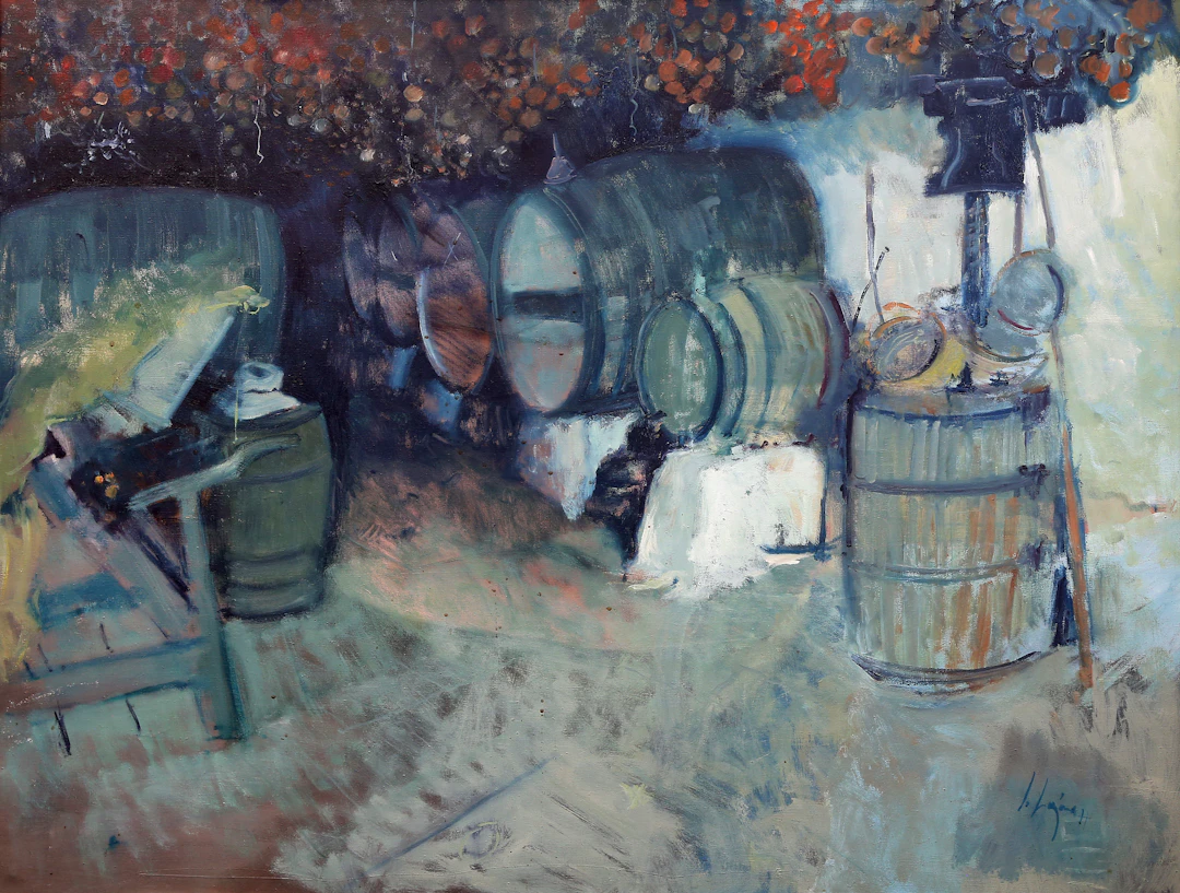 SPANISH SCHOOL, 20TH CENTURY. Still life.