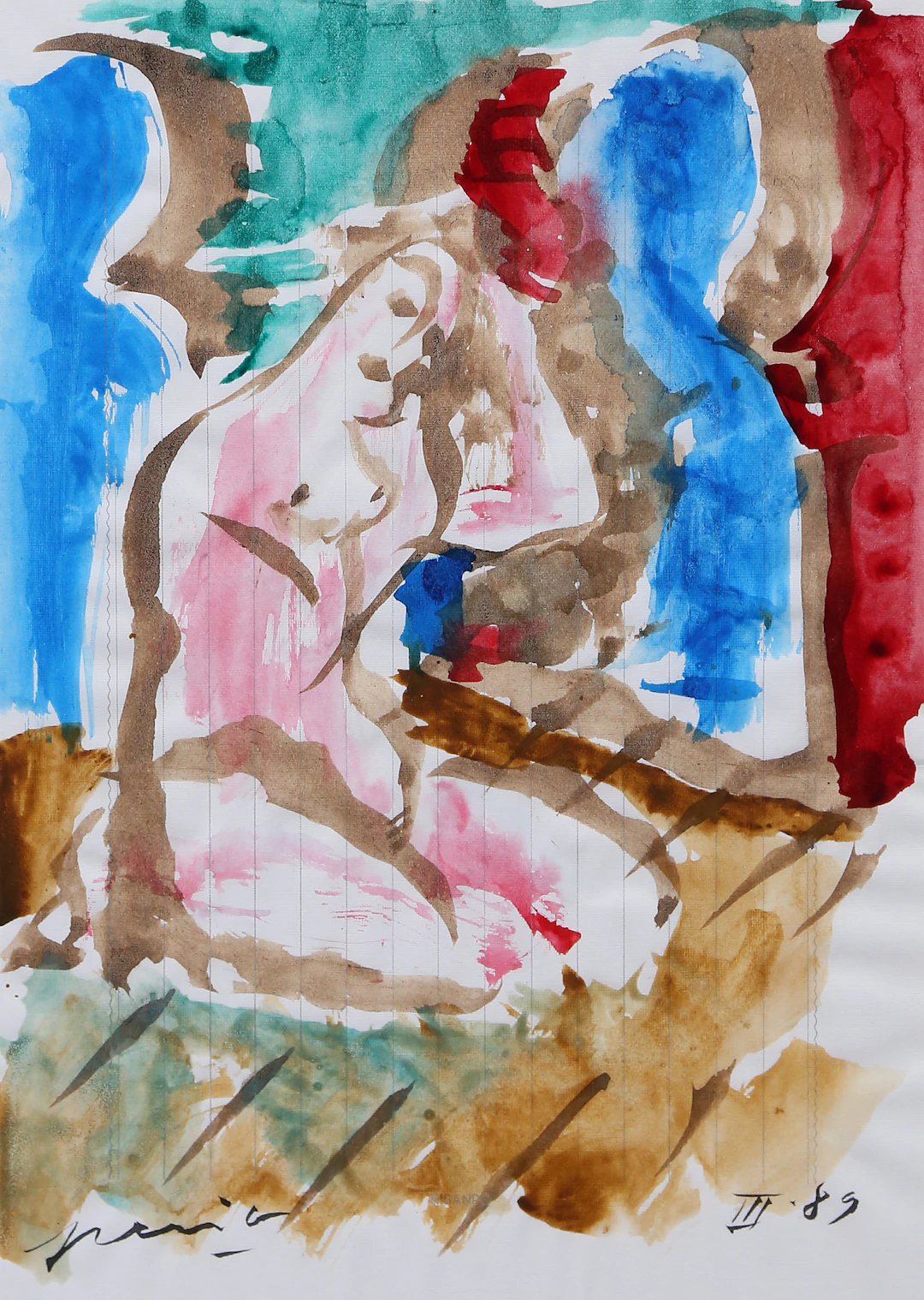 PERICO PASTOR. Nude.